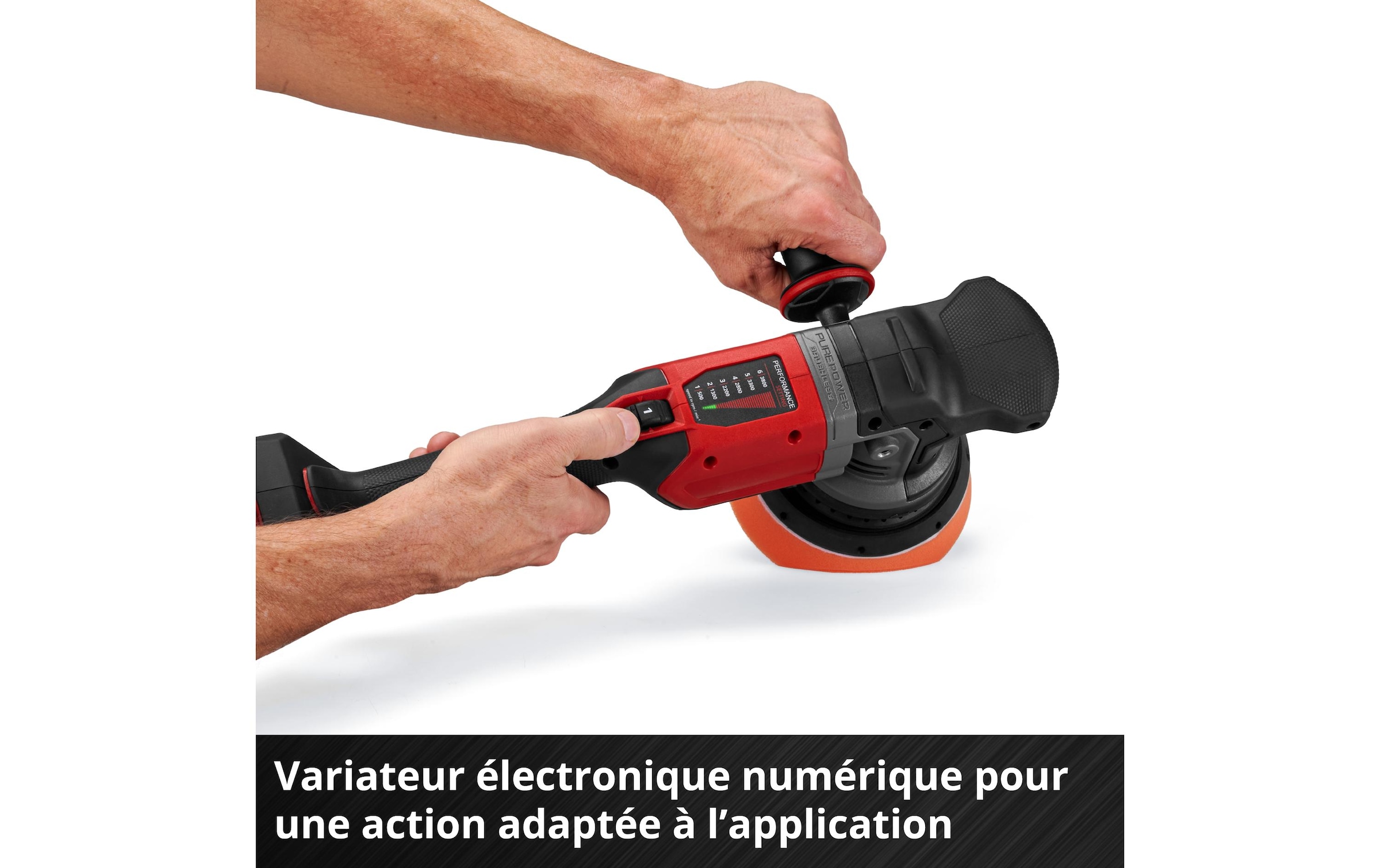   Akku-Poliermaschine »Einhell Professional CP-EP 18/125 Li BL-Solo« Akku-Exzenterpolierer