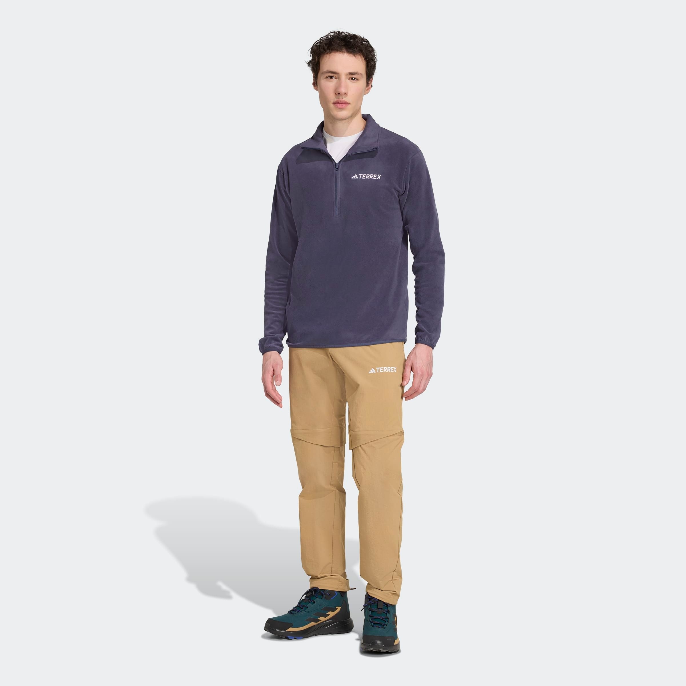 adidas TERREX Pull en polaire »MT ESS HZ FL«, avec fermeture éclair, en polyester, style sportif
