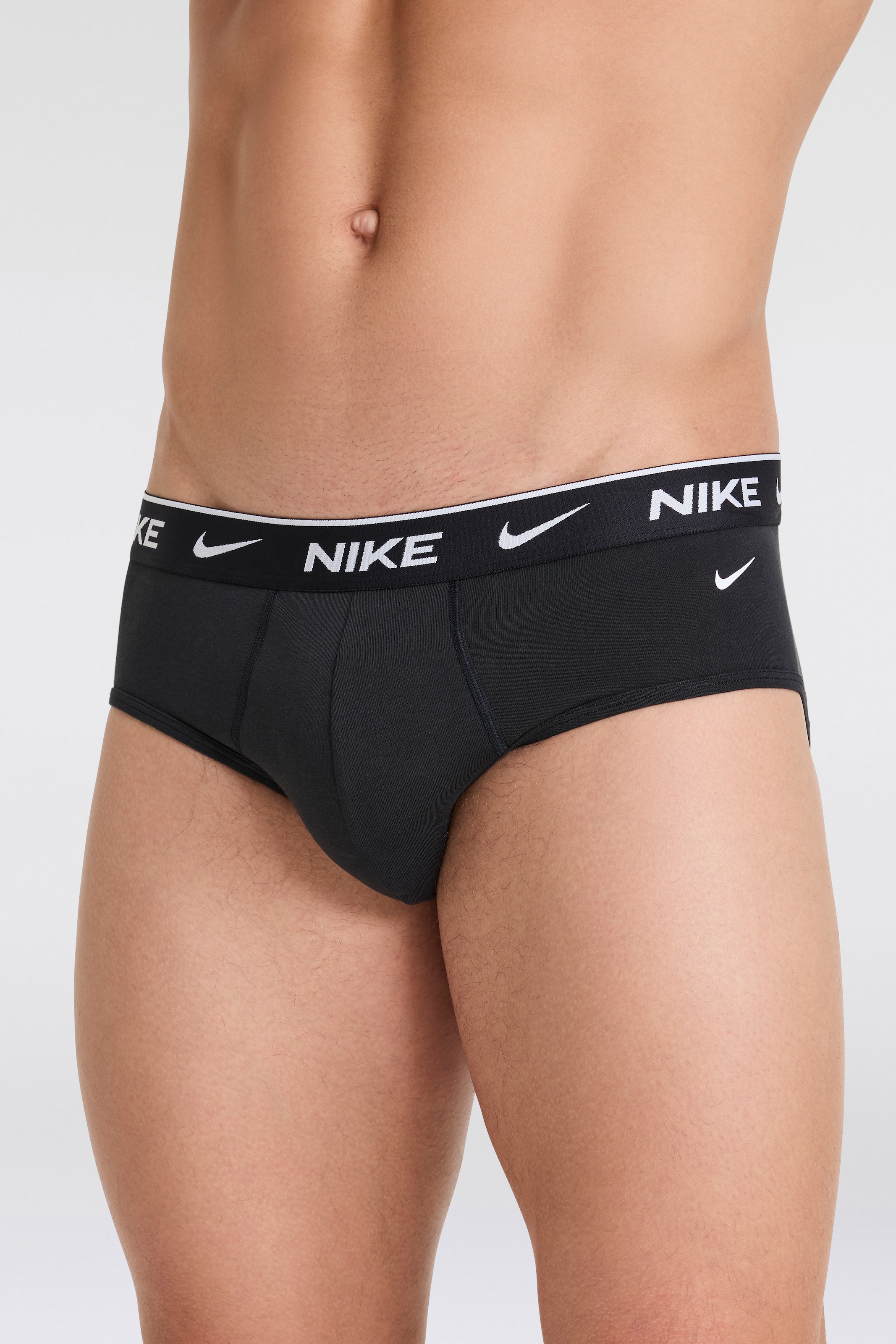 NIKE Underwear Slip »BRIEF 3PK«, (Packung, 3 St., 3er), mit Logo-Elastikbund