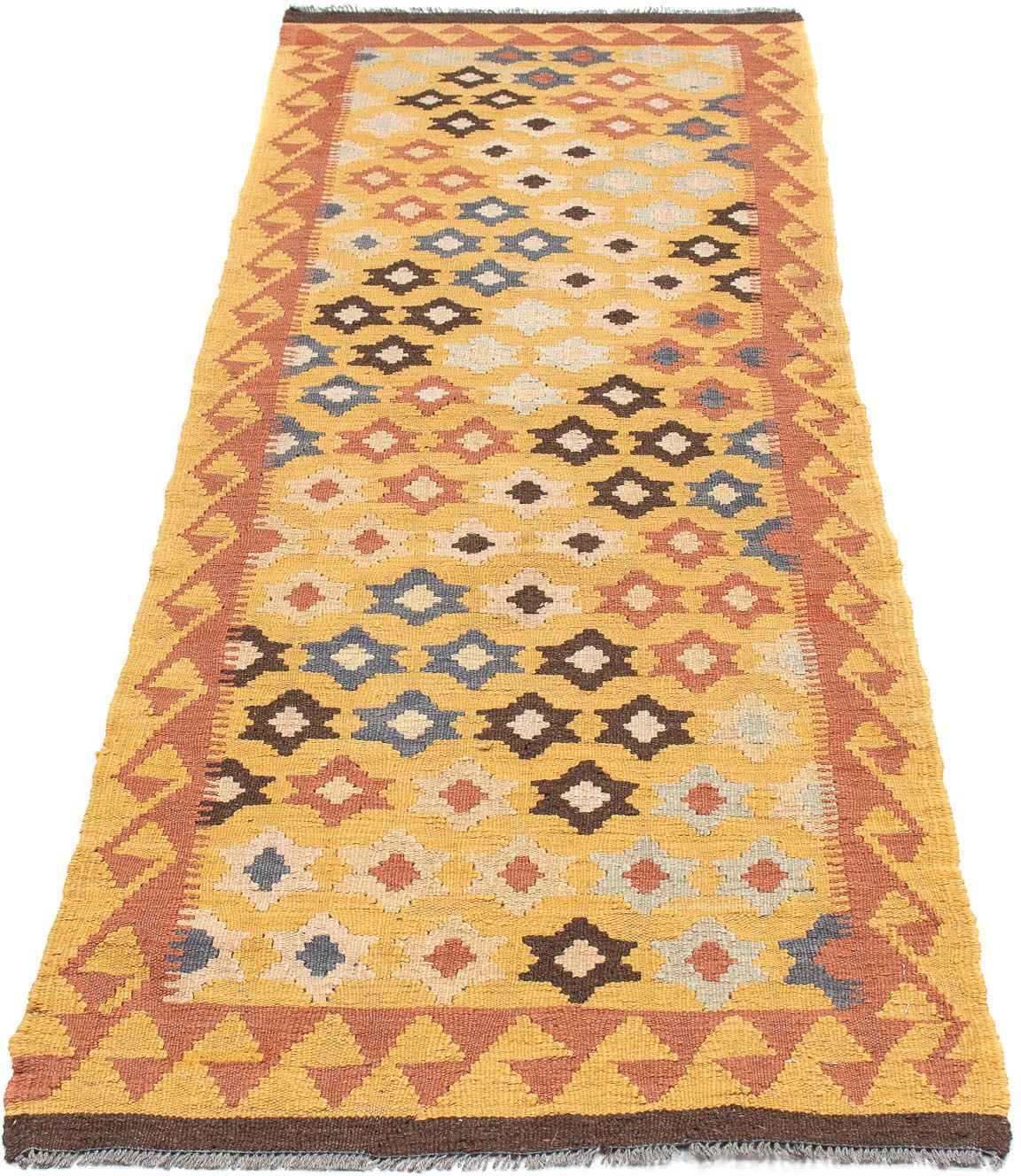 Image of morgenland Läufer »Kelim Maimene Medaillon 187 x 59 cm«, rechteckig, 0,5 mm Höhe, Wendeteppich bei Ackermann Versand Schweiz