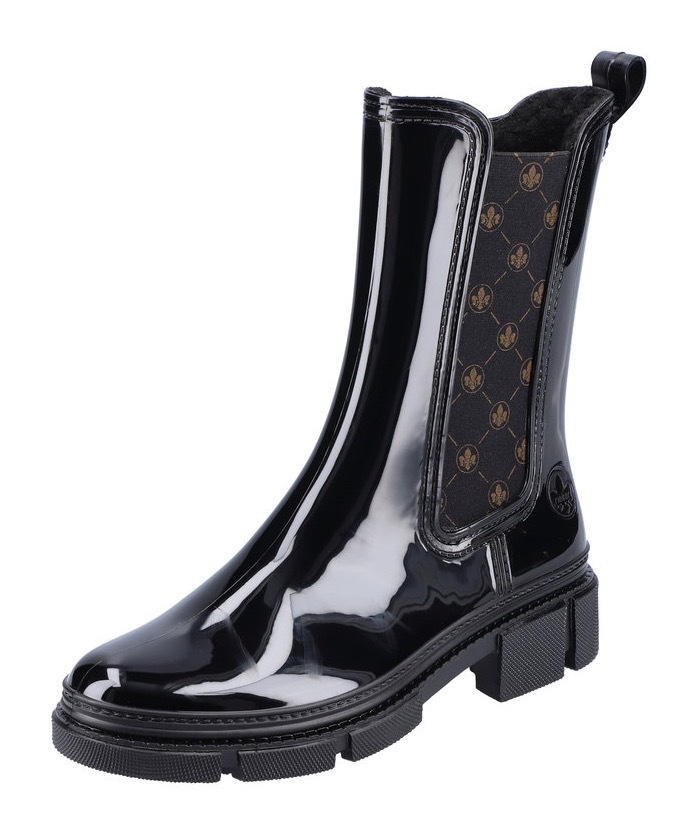 Image of Rieker Gummistiefel, mit Musterung am Stretch bei Ackermann Versand Schweiz