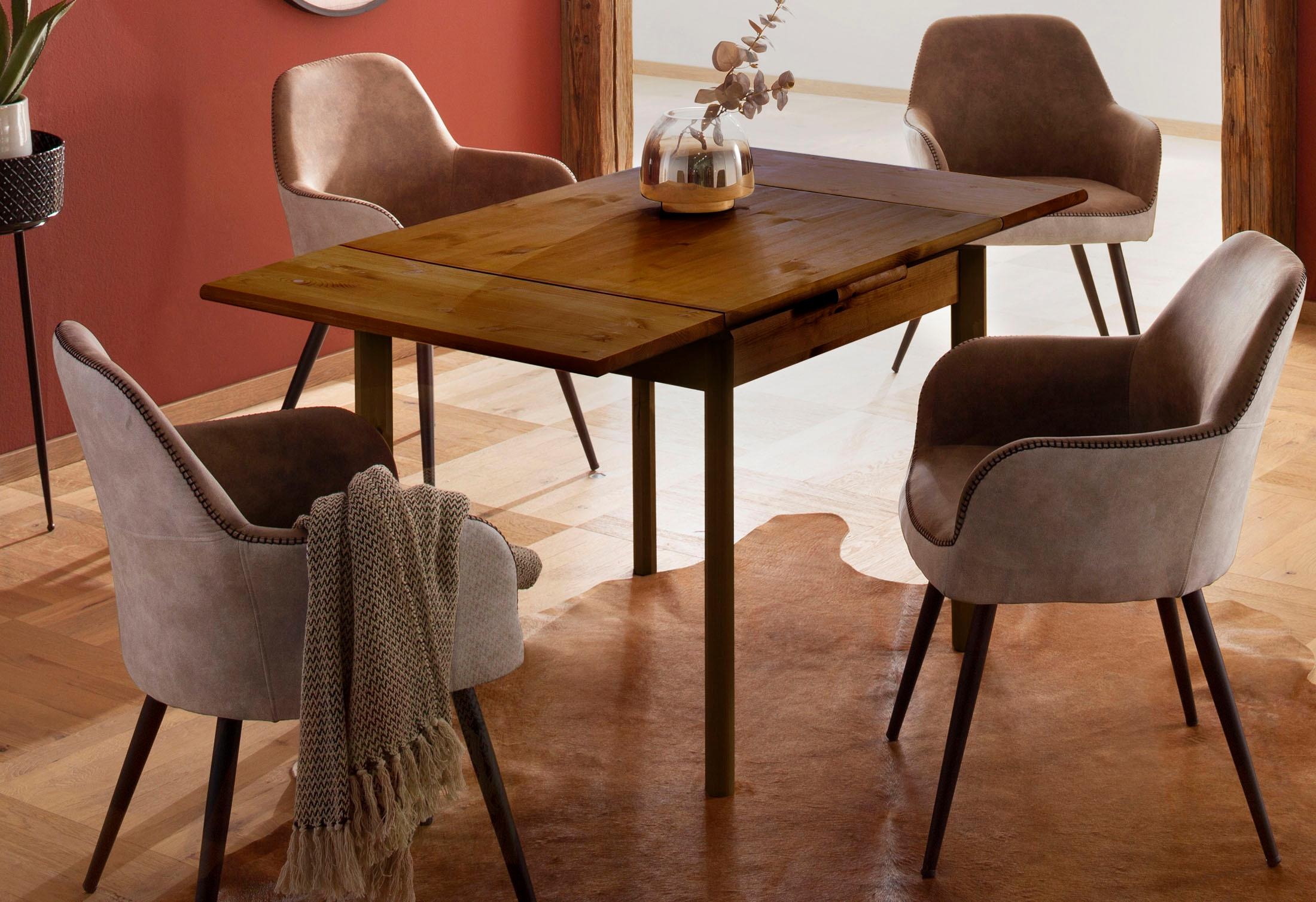 Image of Home affaire Esstisch »Tirza«, aus massiver Kiefer, mit Auszugsfunktion in zwei Breiten bei Ackermann Versand Schweiz