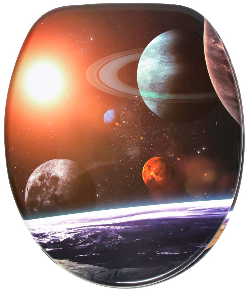 Image of Sanilo WC-Sitz "Planeten" mit Absenkautomatik