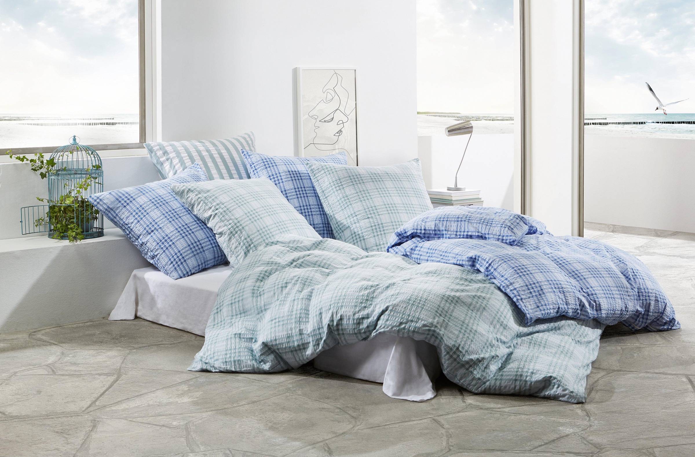 Image of fleuresse Bettwäsche »Rio 4049«, (2 tlg.), Skandinavischer Sommer bei Ackermann Versand Schweiz