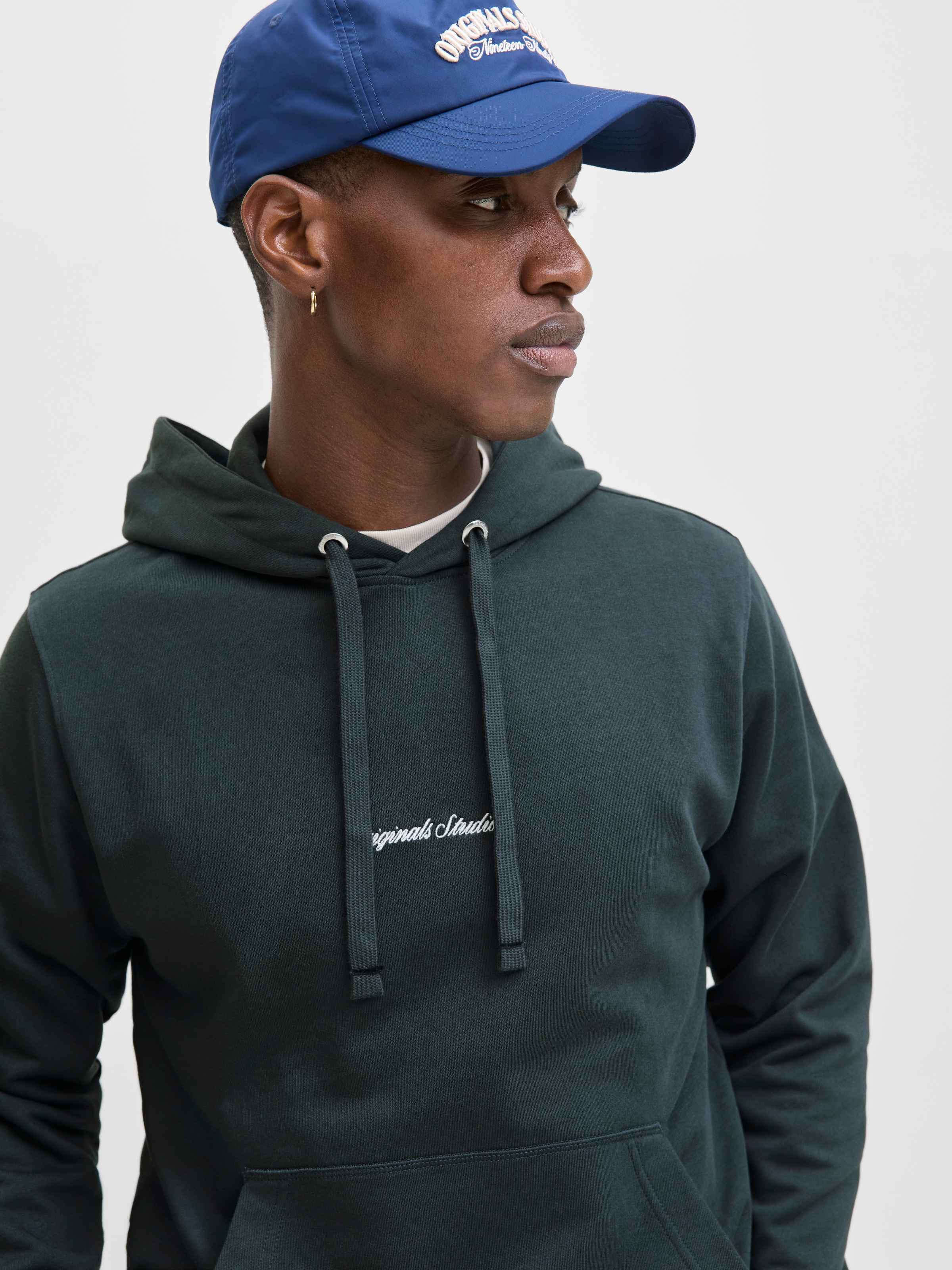 Jack & Jones Kapuzensweatshirt »JORNORREBRO EMB SWEAT HOOD NOOS«
