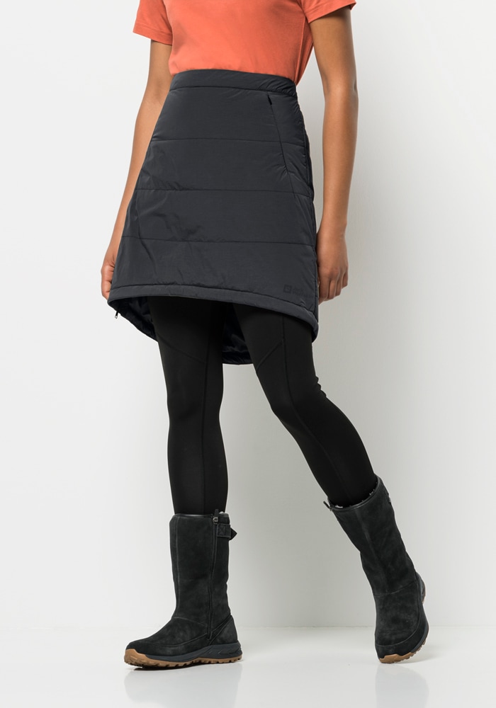 Image of Jack Wolfskin A-Linien-Rock "ALPENGLUEHEN SKIRT W" Winterrock, warm, winddicht und wasserabweisend