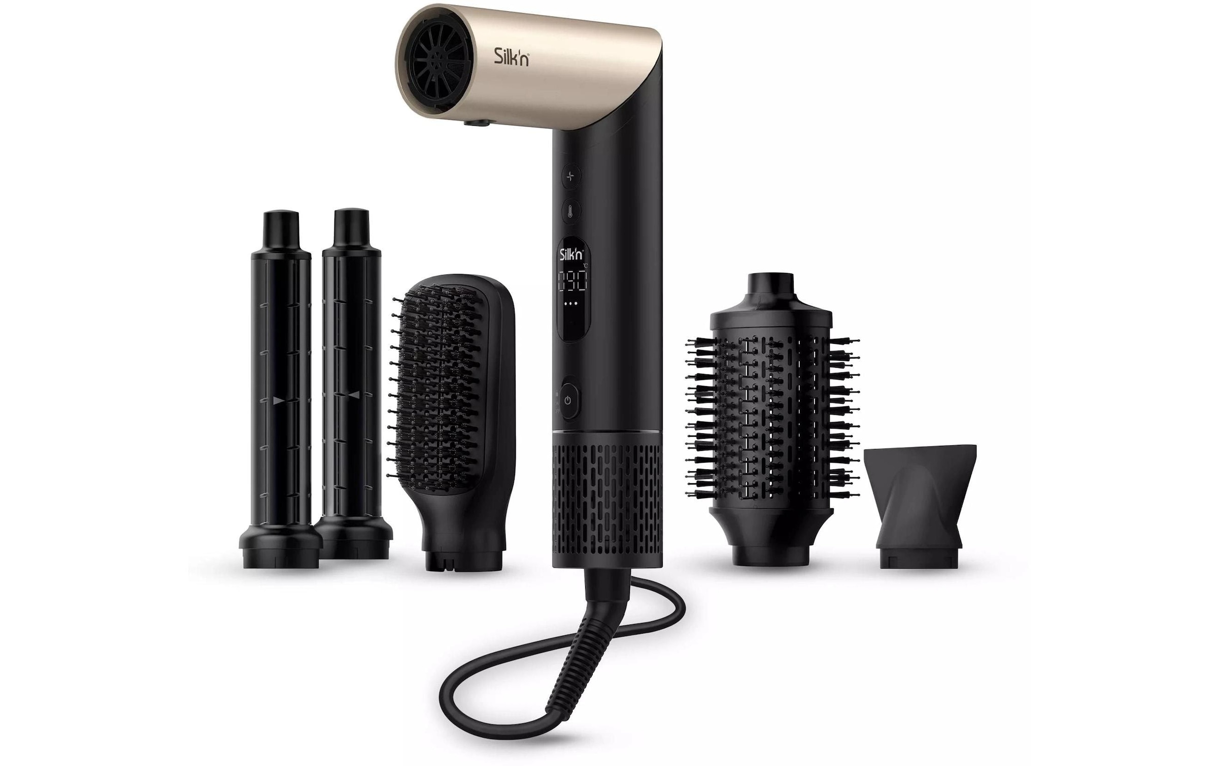 Haartrockner »und Multistyler SilkyAir Flex«, 1300 W