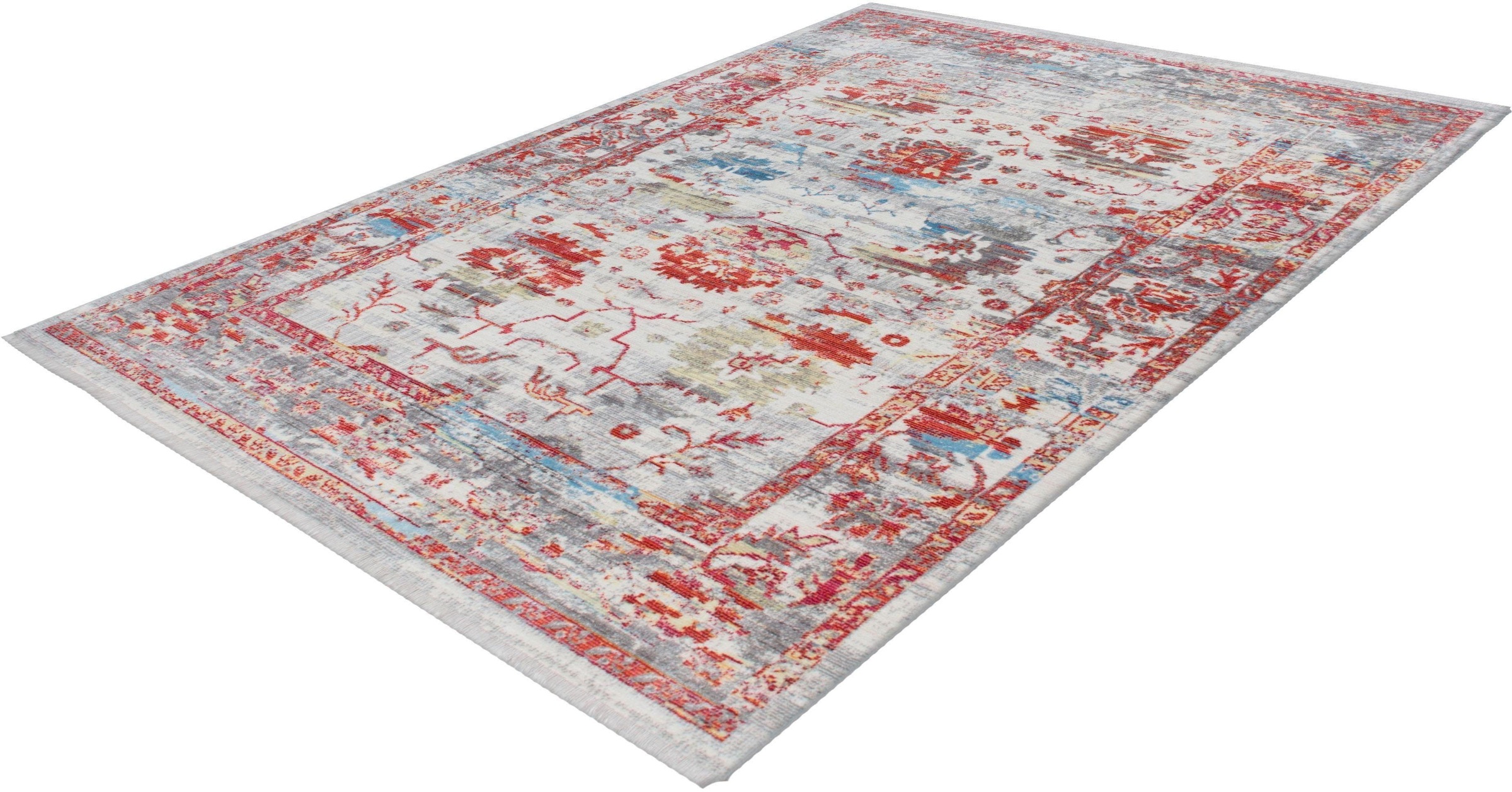 Image of calo-deluxe Teppich »Odalia 100«, rechteckig, 8 mm Höhe, Kurzflor, Wohnzimmer bei Ackermann Versand Schweiz