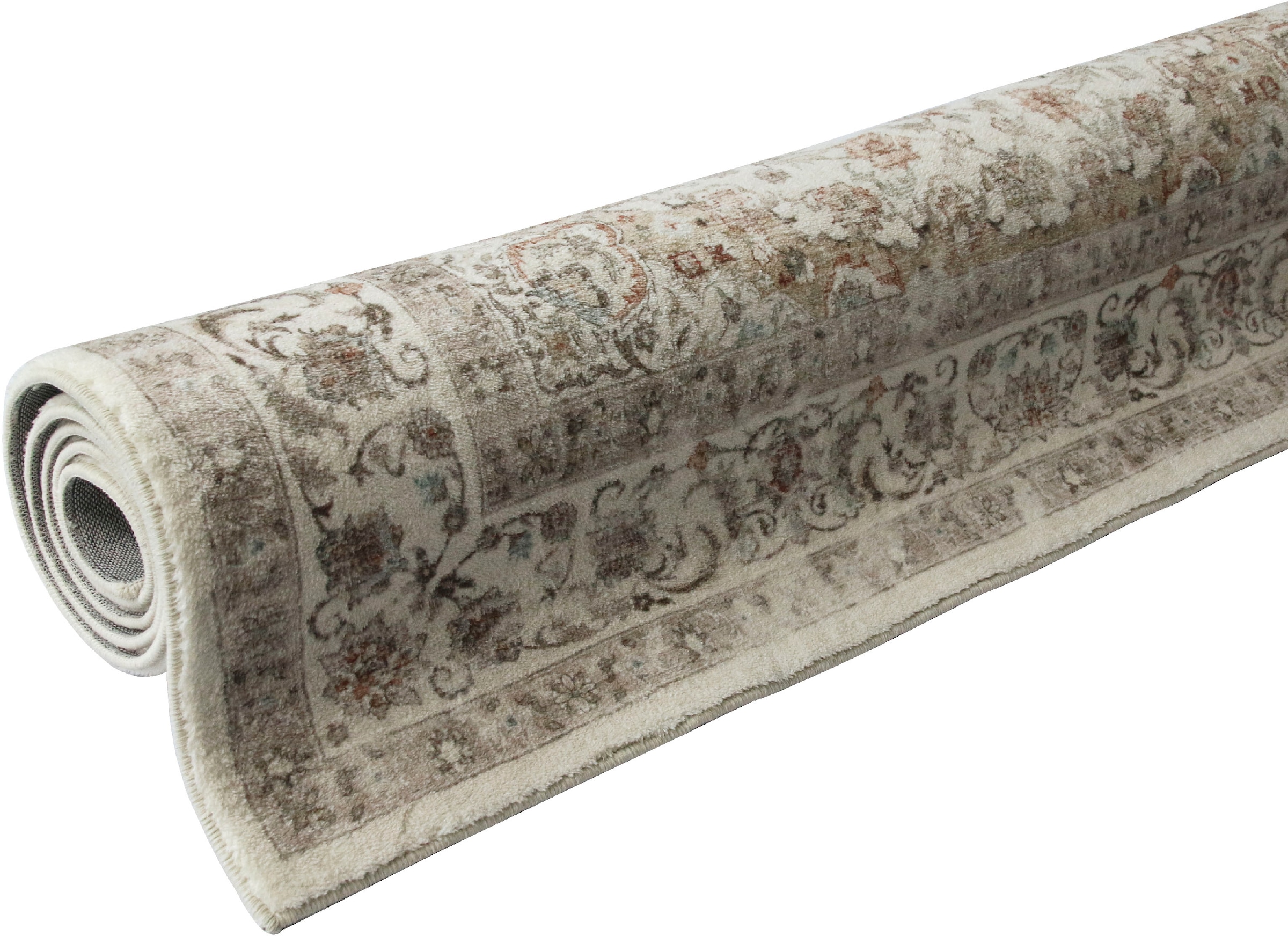 my home Tapis »Omar, Druckteppich, orientalisches Design, mehrfarbig, bedruckt« Rectangulaire 13 mm Höhe Orient-Optik, Vintage Design, weich, Wohnzimmer, Schlafzimmer