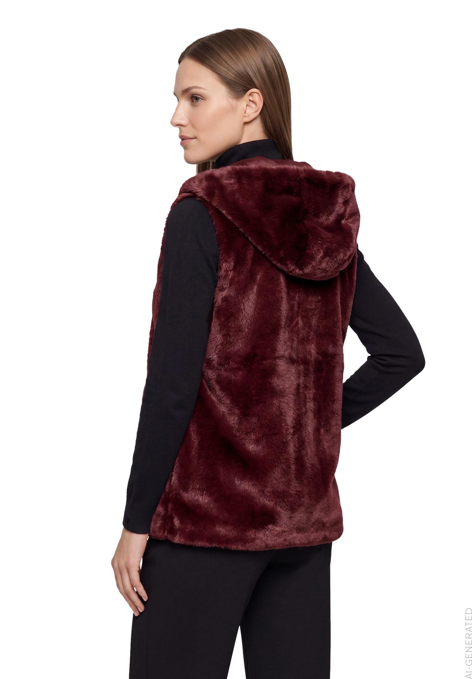 Betty Barclay Gilet en peluche avec capuche