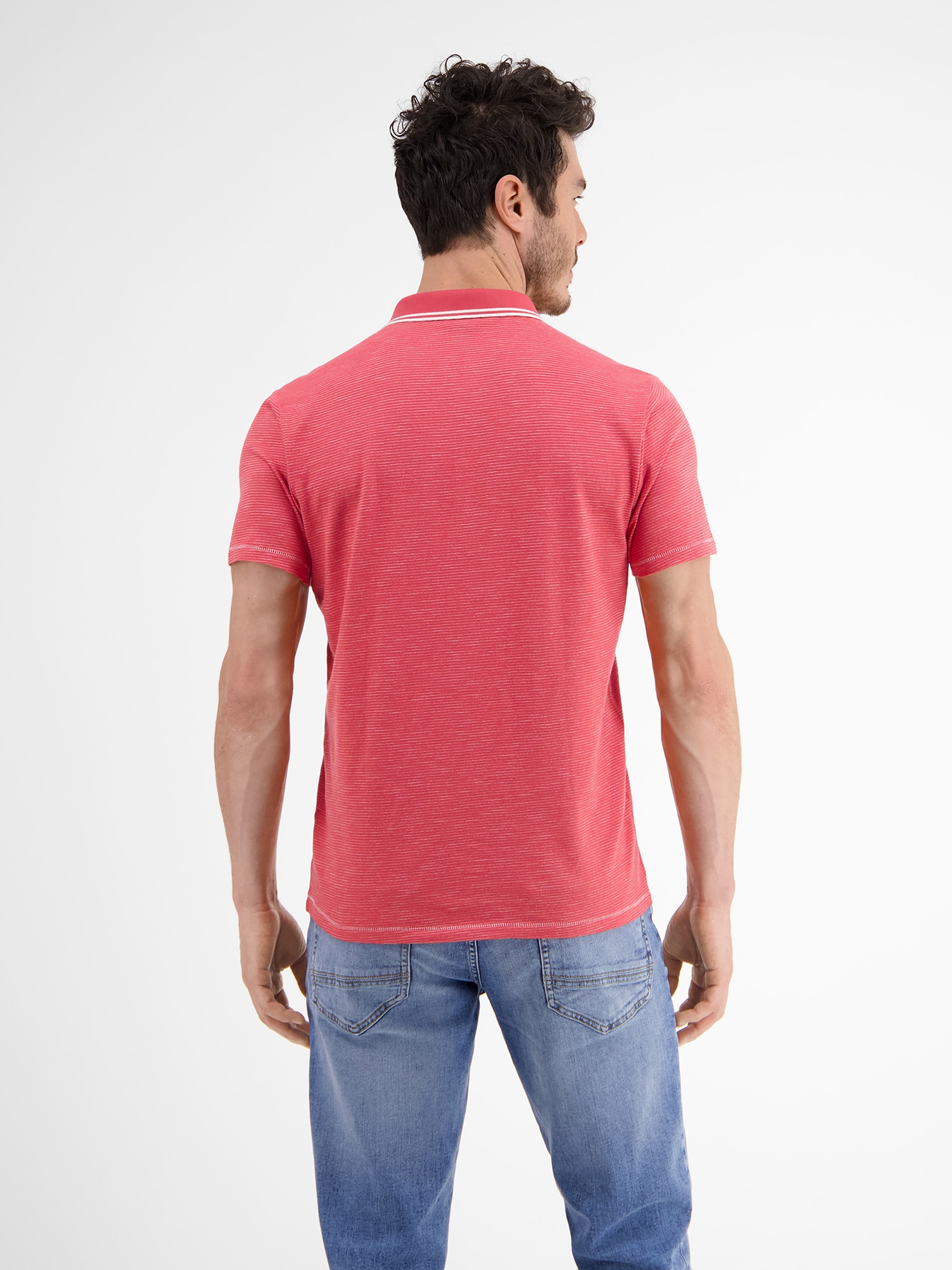 LERROS Poloshirt »LERROS Poloshirt mit Finelinerstreifen«