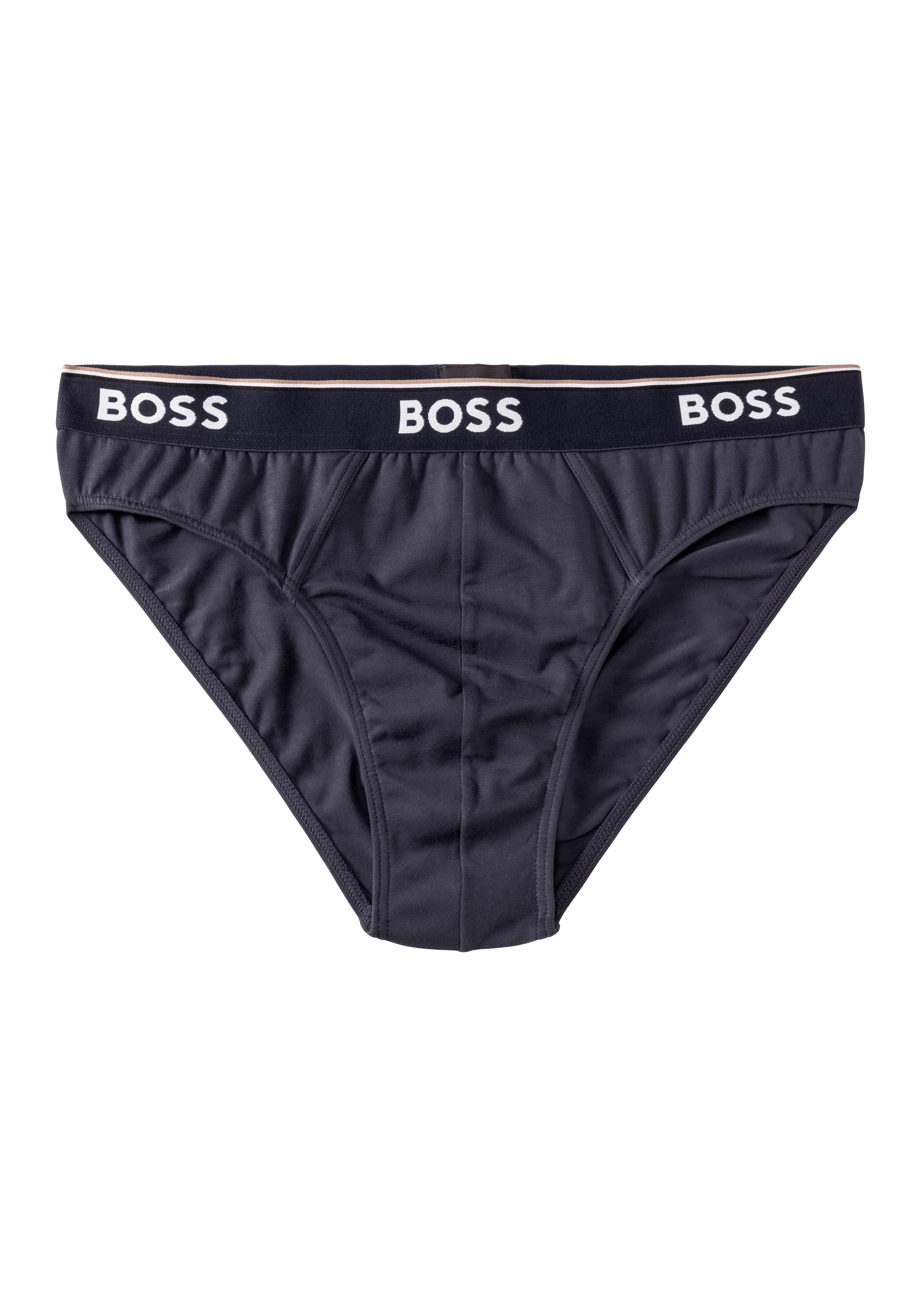 BOSS Slip, (Packung, 3er-Pack), mit Logo Webbund