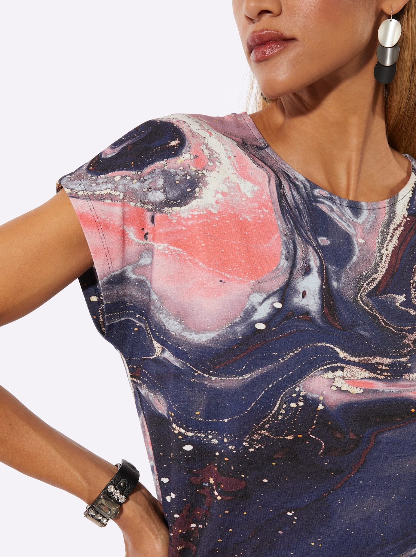 creation L T-shirt imprimé »Druck-Shirt« 1 pièces