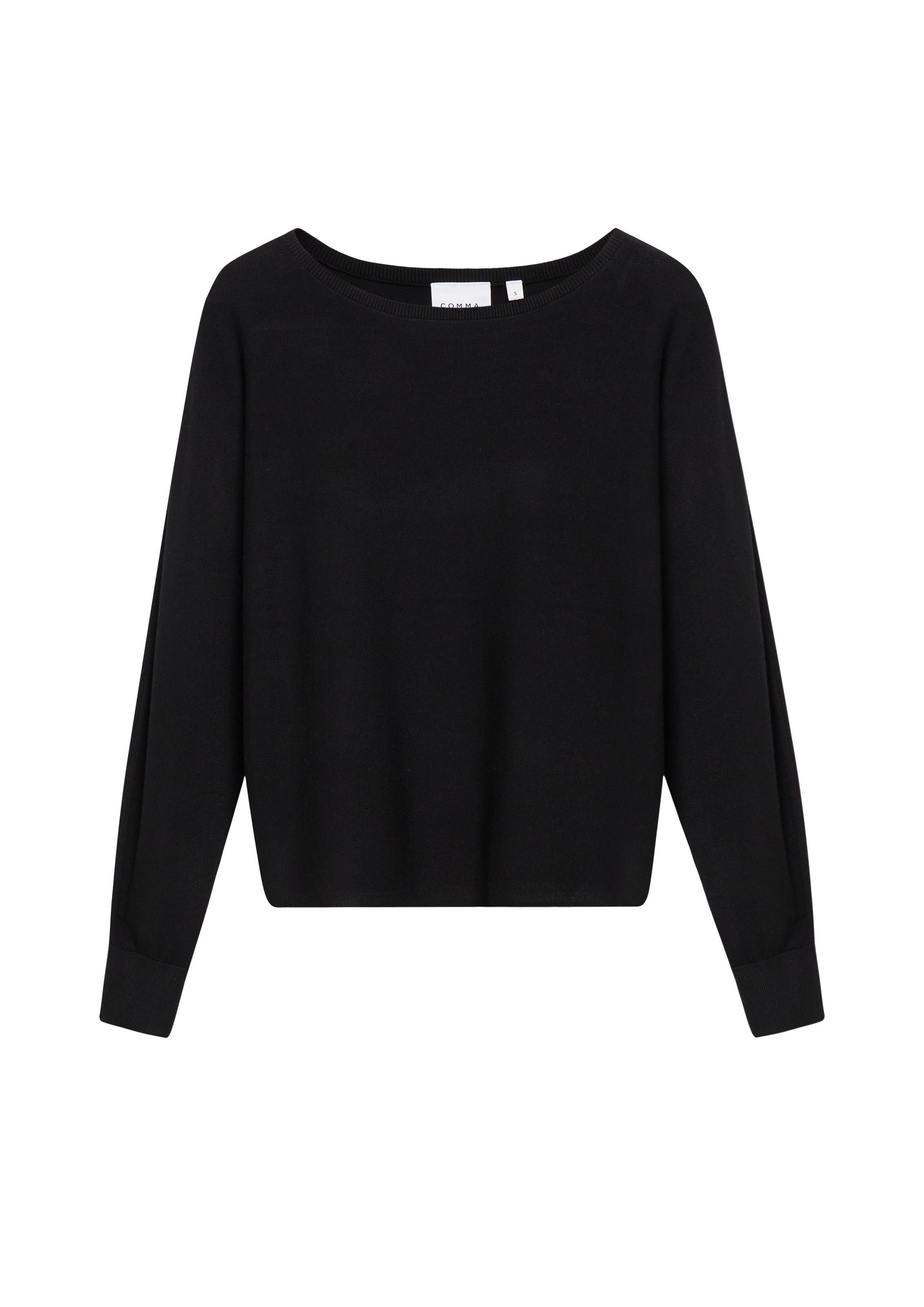 Comma Strickpullover Rundhals / mit Viskose