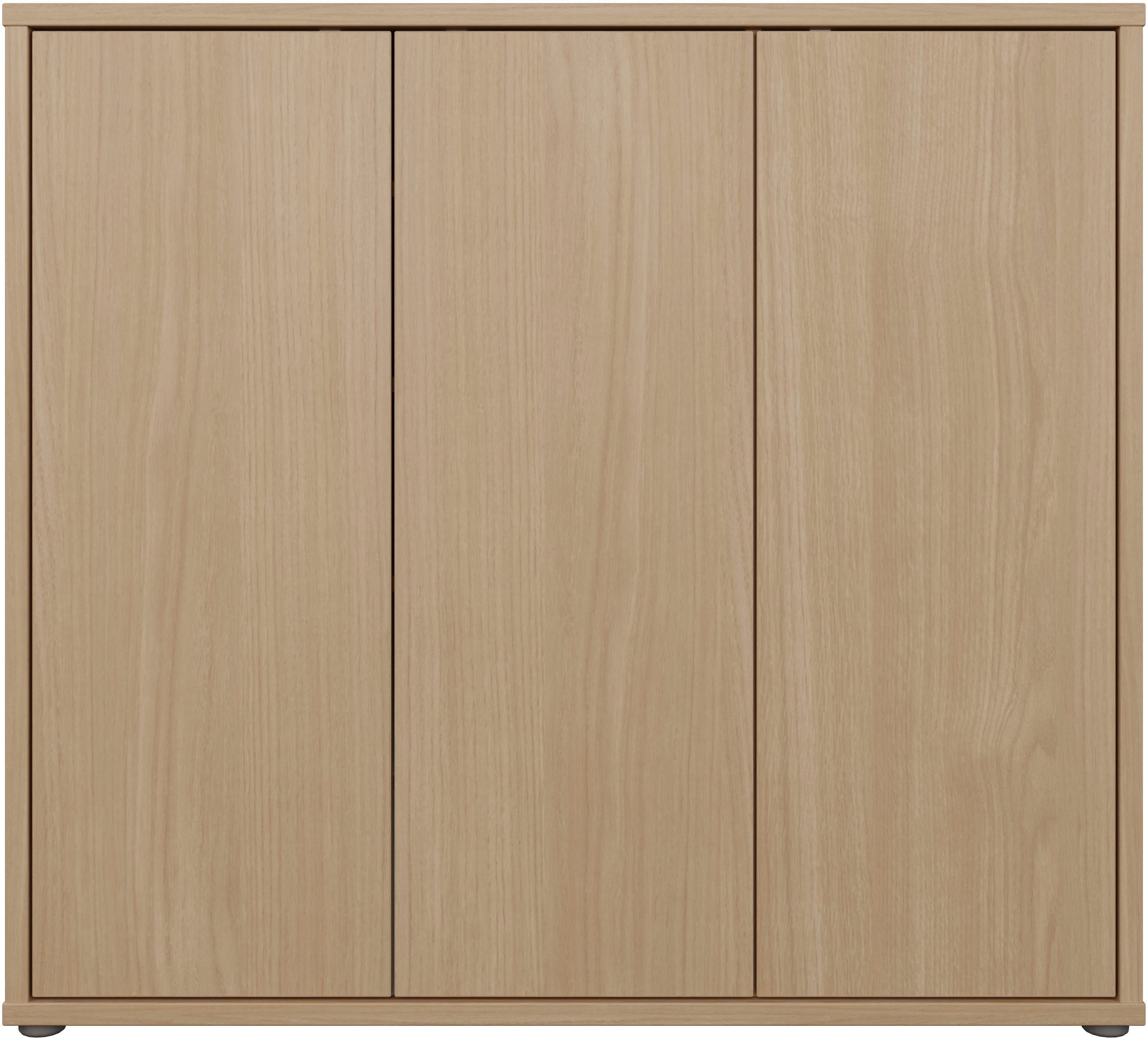 FORTE Armoire à chaussures »Alice Springs, Schuhschrank, Platz für 20 Paar Schuhe, 3 Türen« L/H/P 109,2/99,1/34,9 cm,  Armoire de rangement, armoire polyvalente, façade sans poignée, push to open