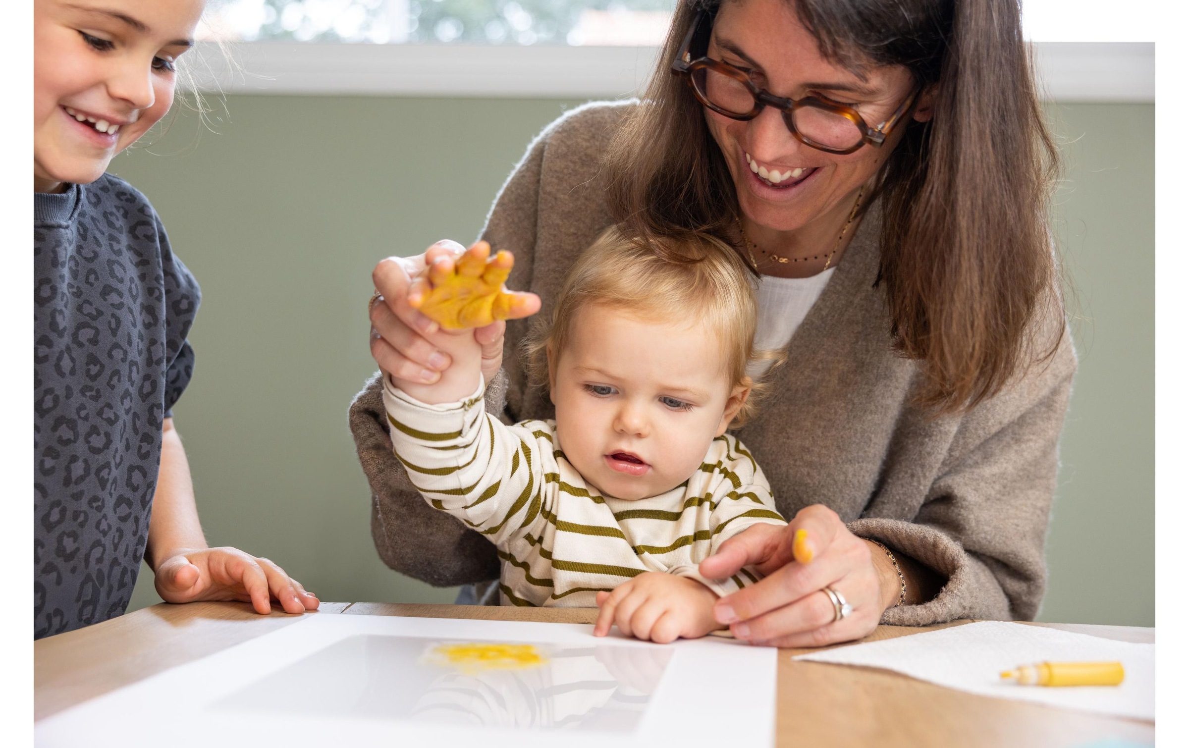 Tiny Love Set d'empreintes de mains »Familien Handabdrücke«