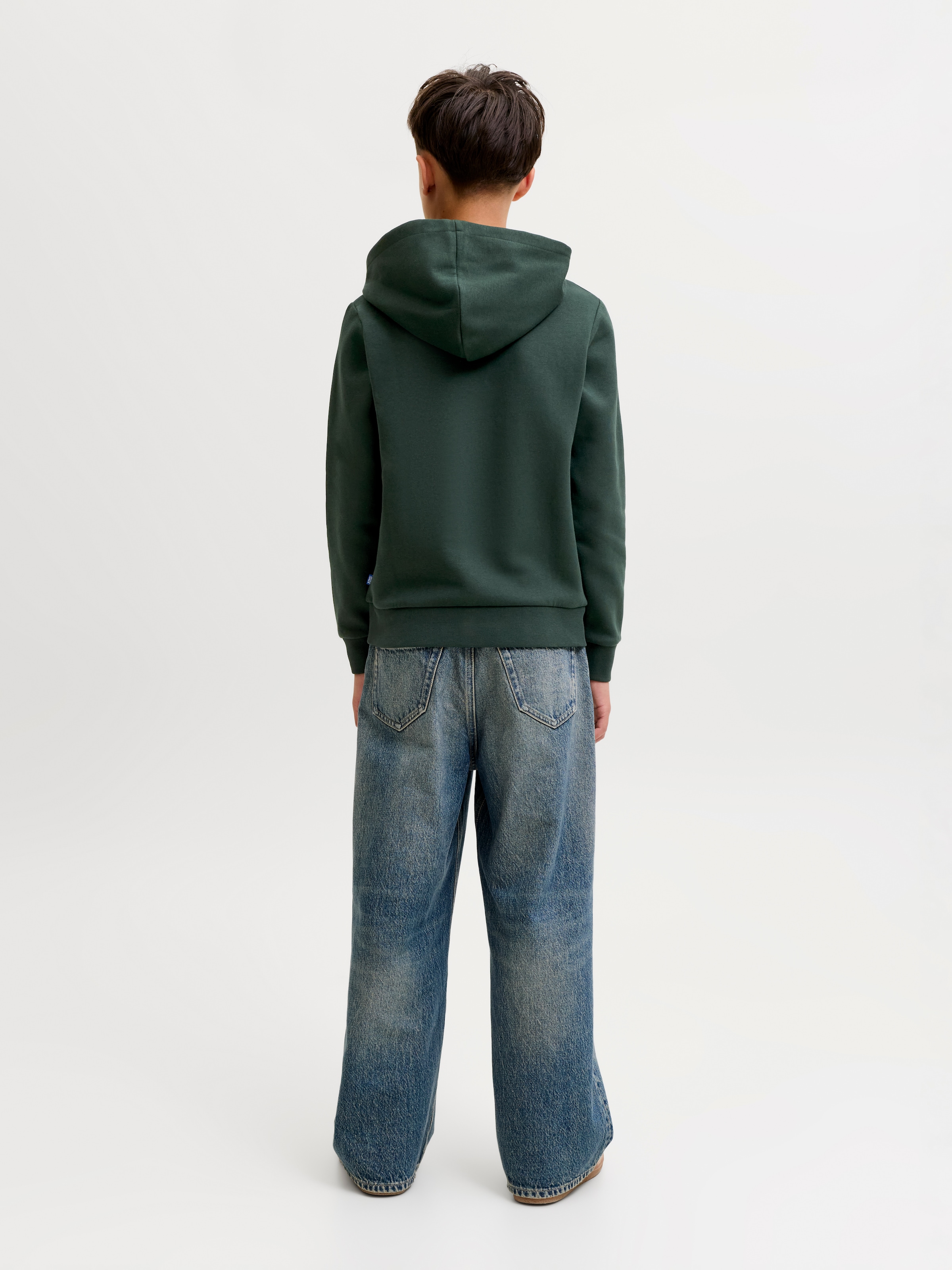Jack & Jones Junior Kapuzensweatshirt »JJELOGO SWEAT HOOD 2 COL AW26 SN JNR«, Baumwolle, regular fit
