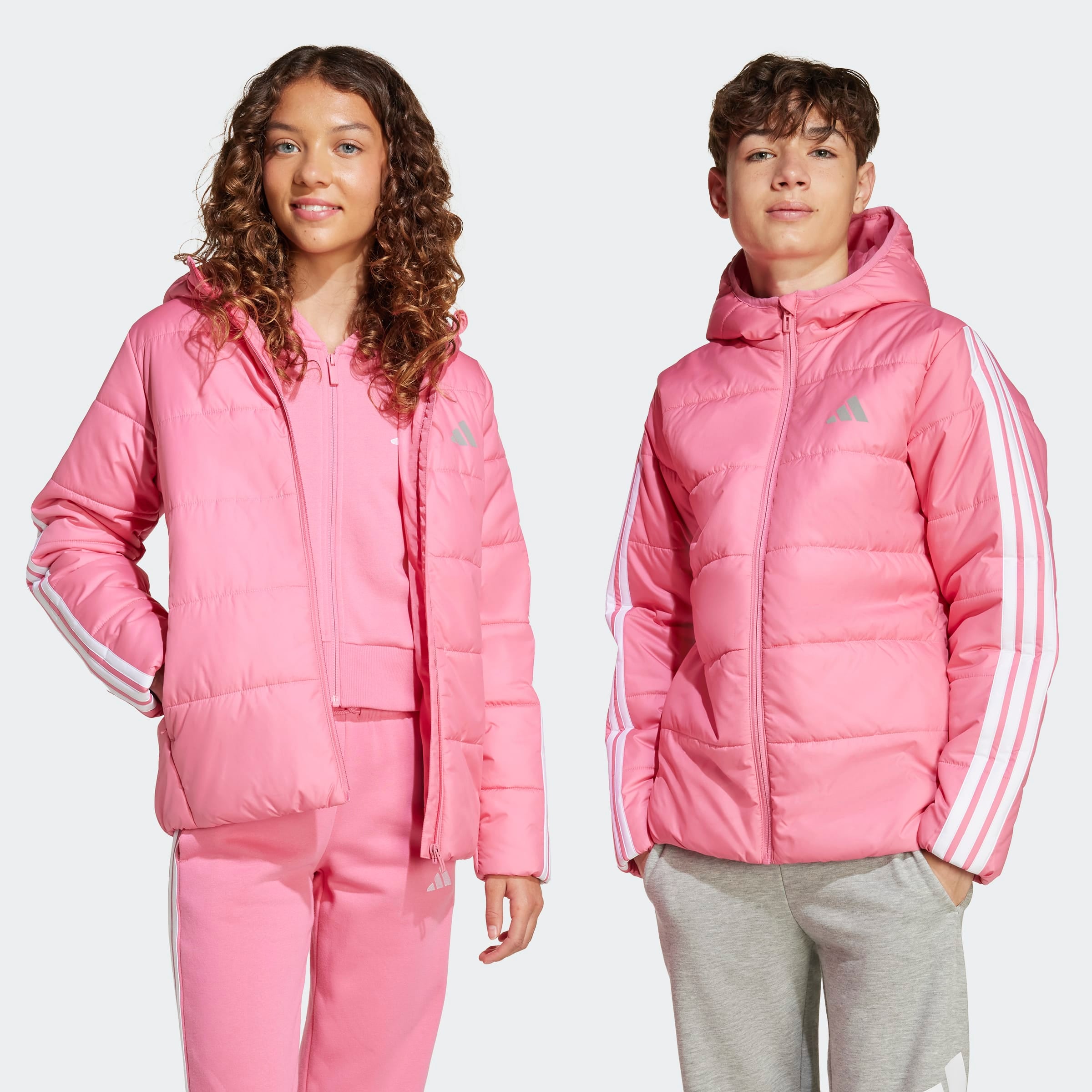 adidas Sportswear Veste d'hiver »ESSENTIALS 3-STREIFEN GEFÜTTERTE«