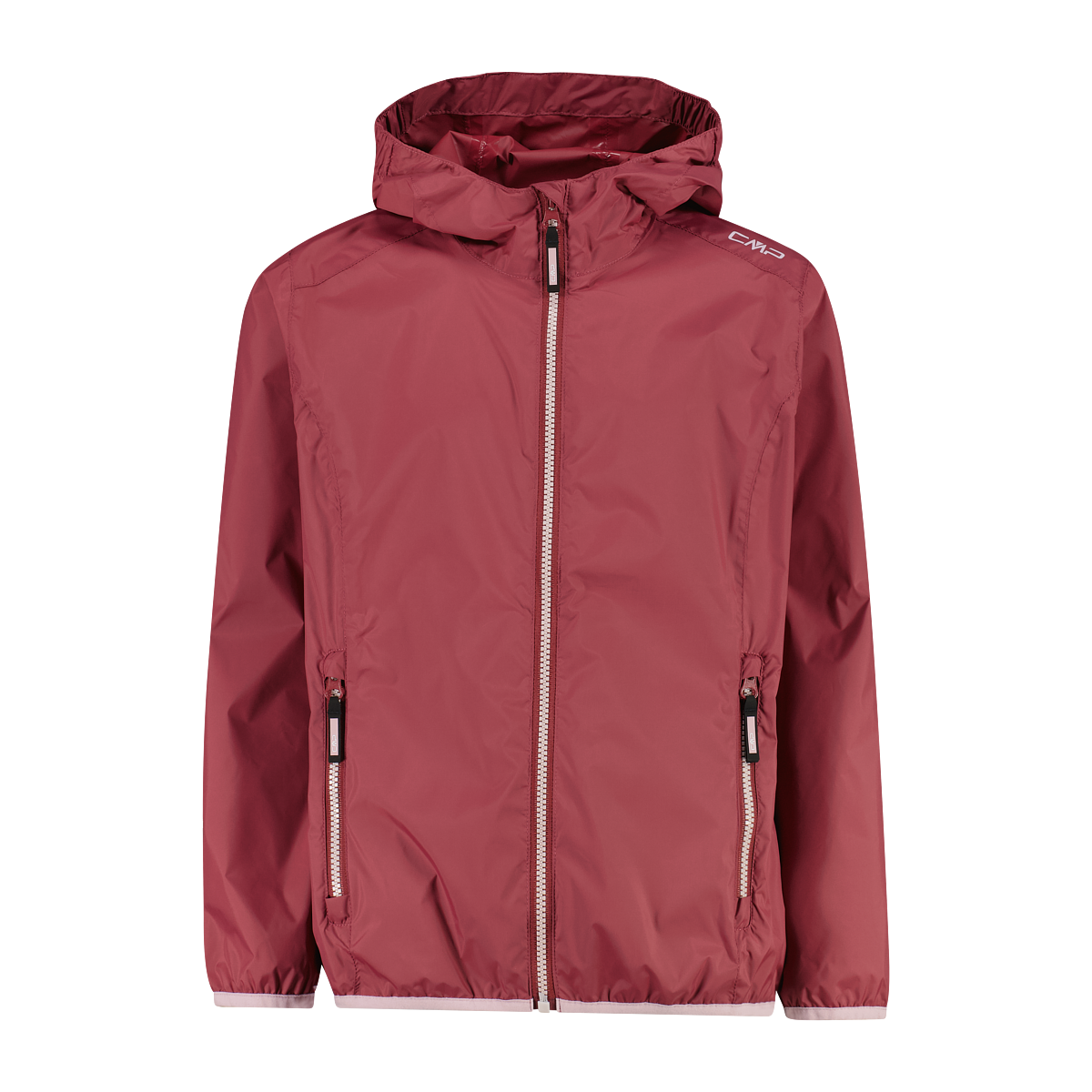 Image of CMP Regenjacke "KID G JACKET RAIN FIX HOOD" mit Kapuze für Kinder, mit Kapuze, wind- und wasserdicht, Wassersäule 5000