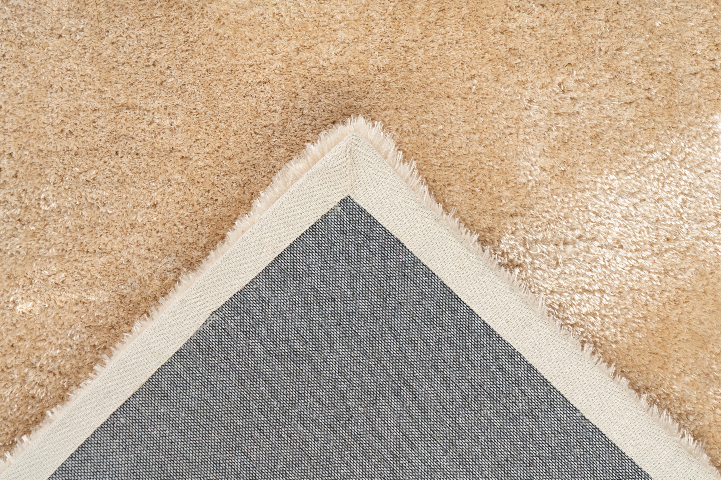 Kayoom Hochflor-Teppich »Zone 825« rechteckig 25 mm Höhe Hochflor, Shaggy, Langflor, Wohnzimmer