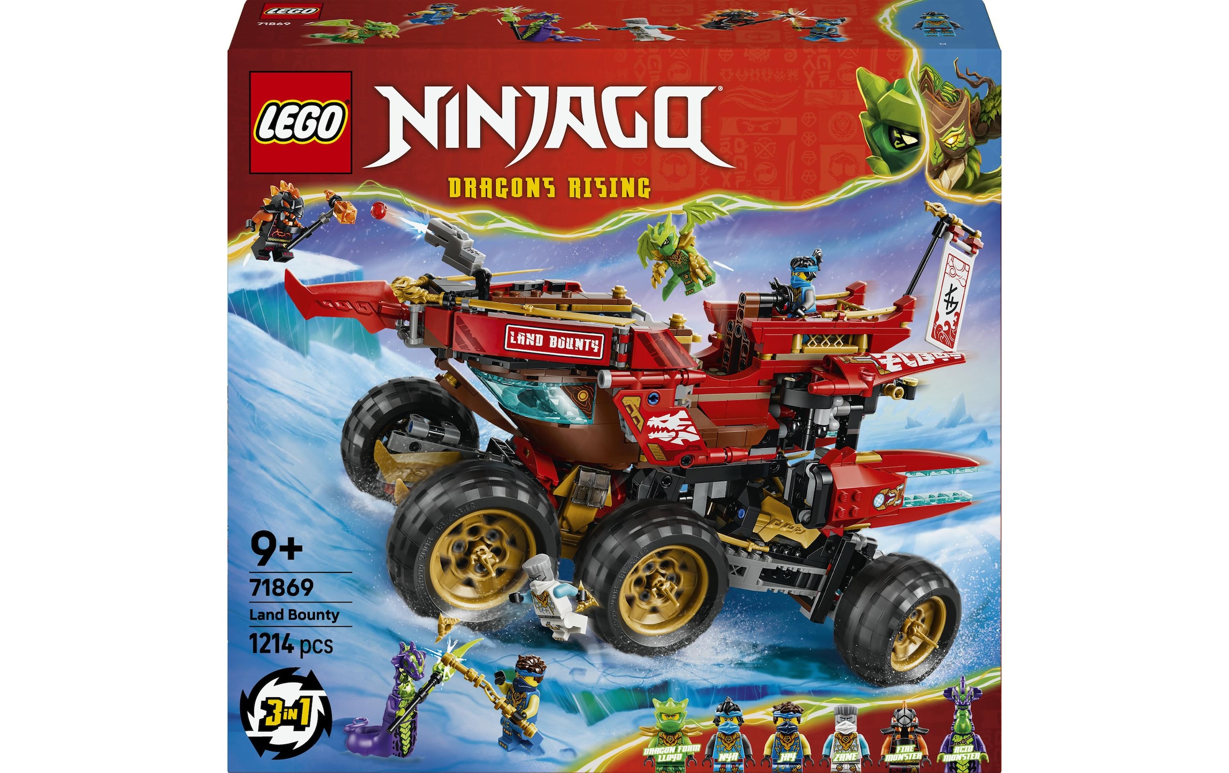 LEGO® Konstruktionsspielsteine »Wüstensegler (71869), LEGO Ninjago« Made in Europe