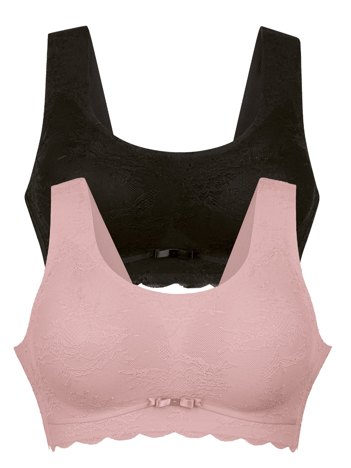 Image of Anita since 1886 Bralette "Essential Lace" 2er-Pack, Doppelpack, vorgeformt, herausnehmbare Schale, gemoldete Cups