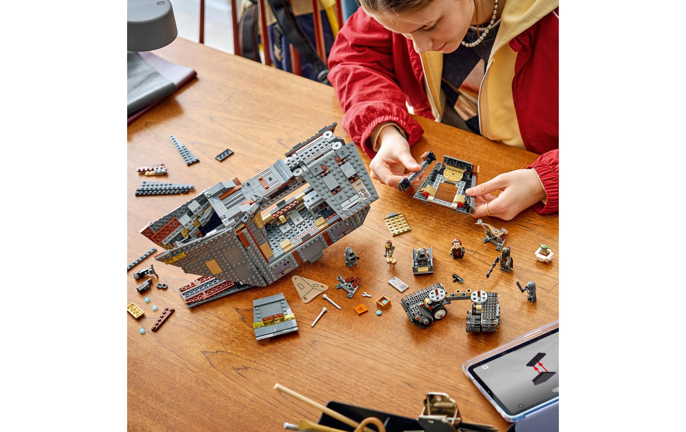 LEGO® Konstruktionsspielsteine »Offworld Sandkrawler und Schlammhorn (75453), LEGO Star Wars™« Made in Europe