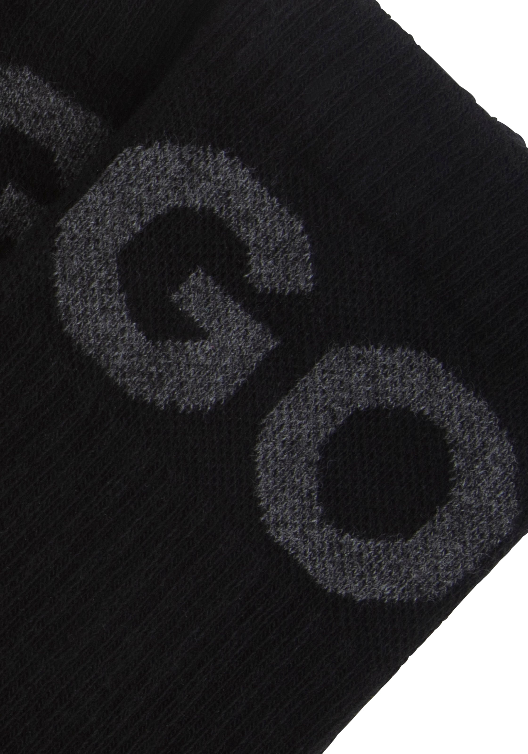 HUGO Underwear Socken »2P QS RIB ICONCOL CC«, (Packung, 2 Paar, 2er Pack), mit eingestricktem HUGO Logo