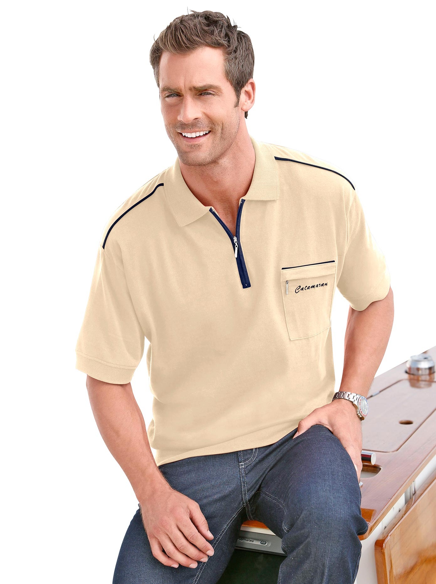 Poloshirt »Kurzarm-Poloshirt«, (1 tlg.) kaufen