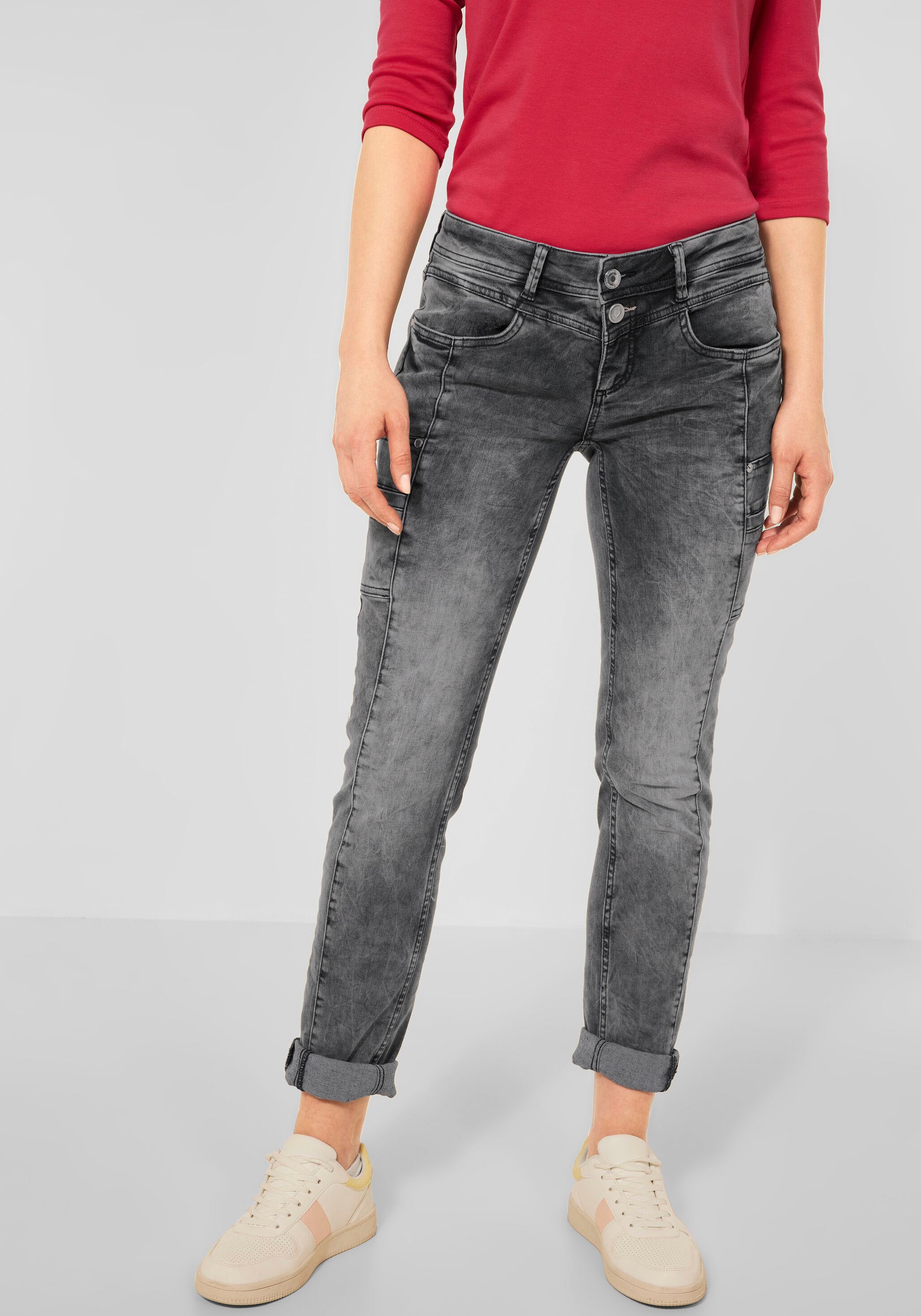 Image of STREET ONE Ankle-Jeans »Style Jane«, in trendiger Waschung bei Ackermann Versand Schweiz