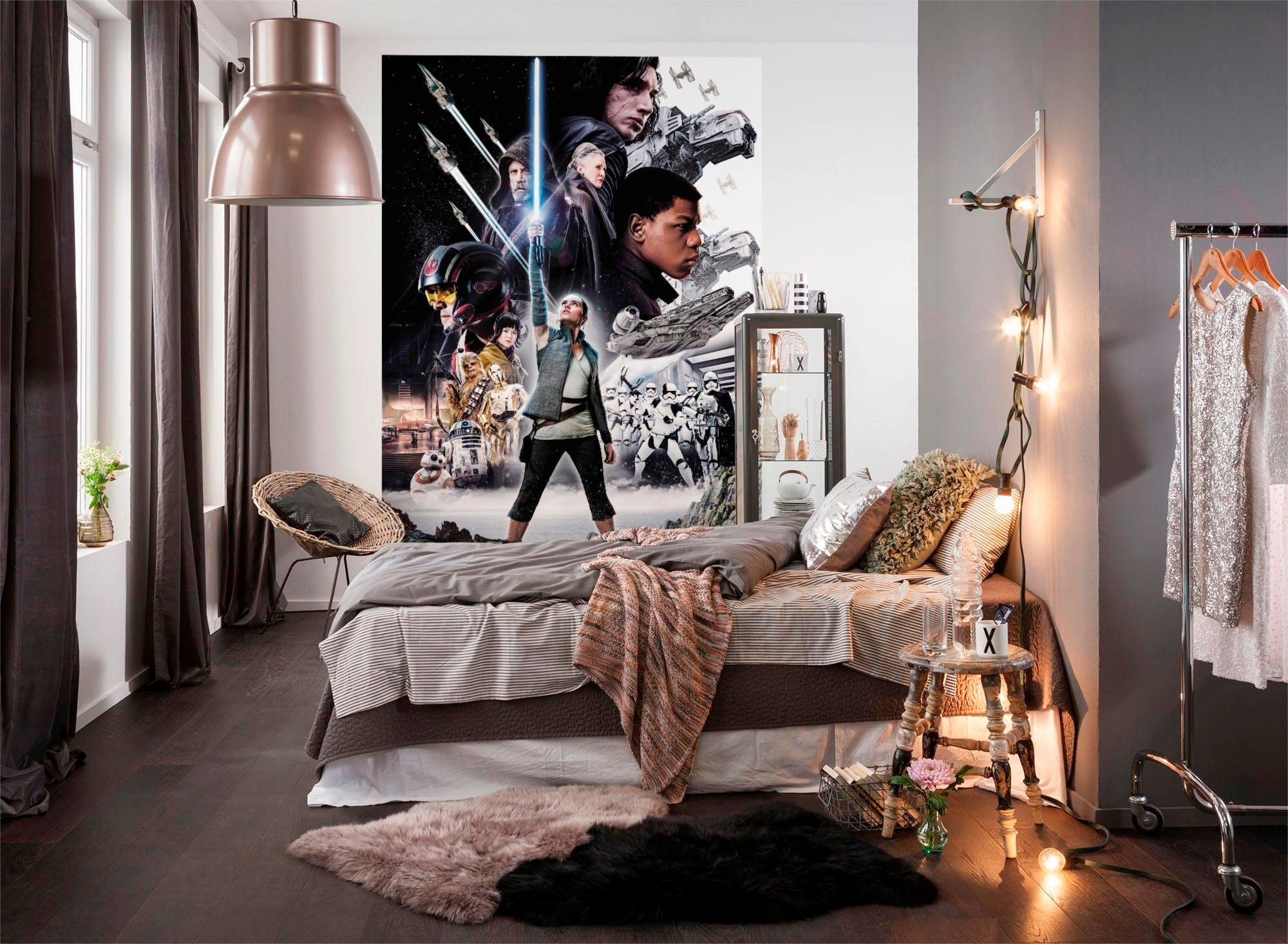Komar Fototapete »STAR WARS Balance - Grösse 184 x 254 cm«, bedruckt, Kinderzimmer