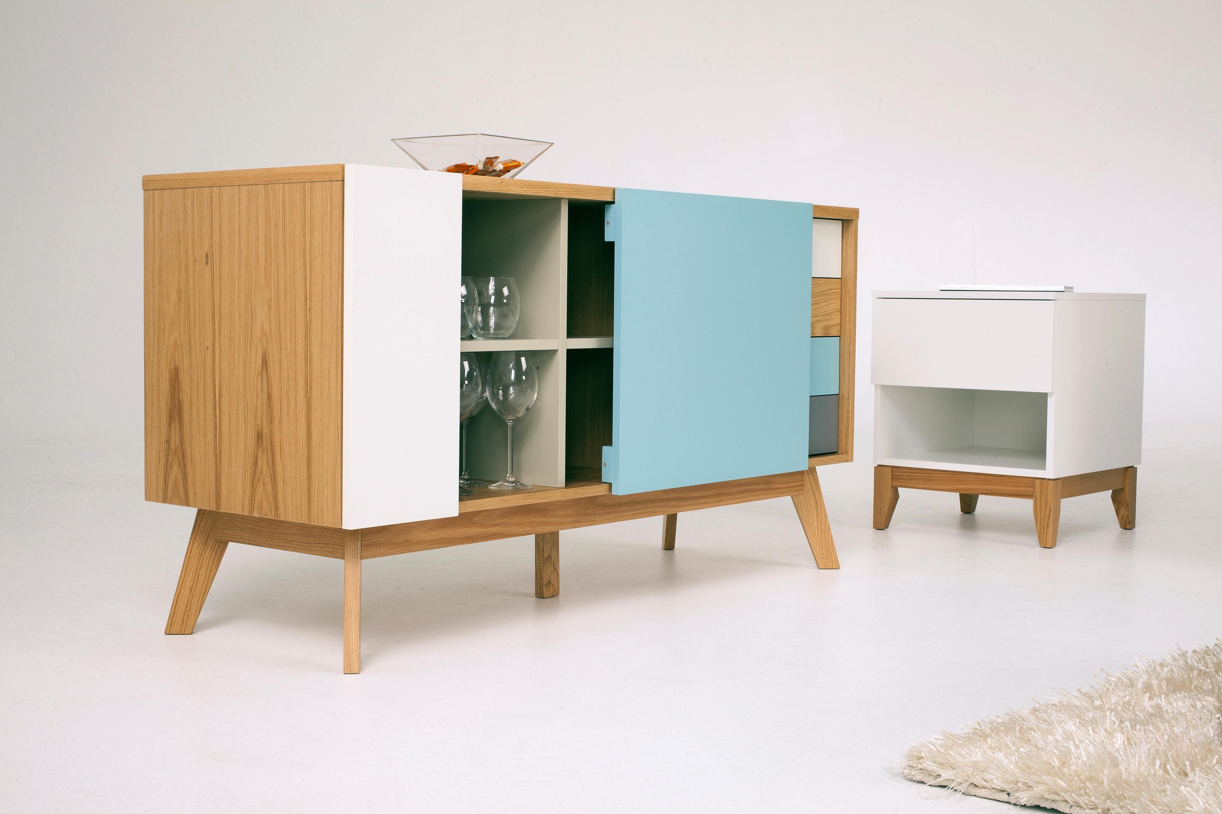 Image of Woodman Sideboard »Estera«, Sideboard, Breite 135 cm, im angesagten skandinavischen Look bei Ackermann Versand Schweiz