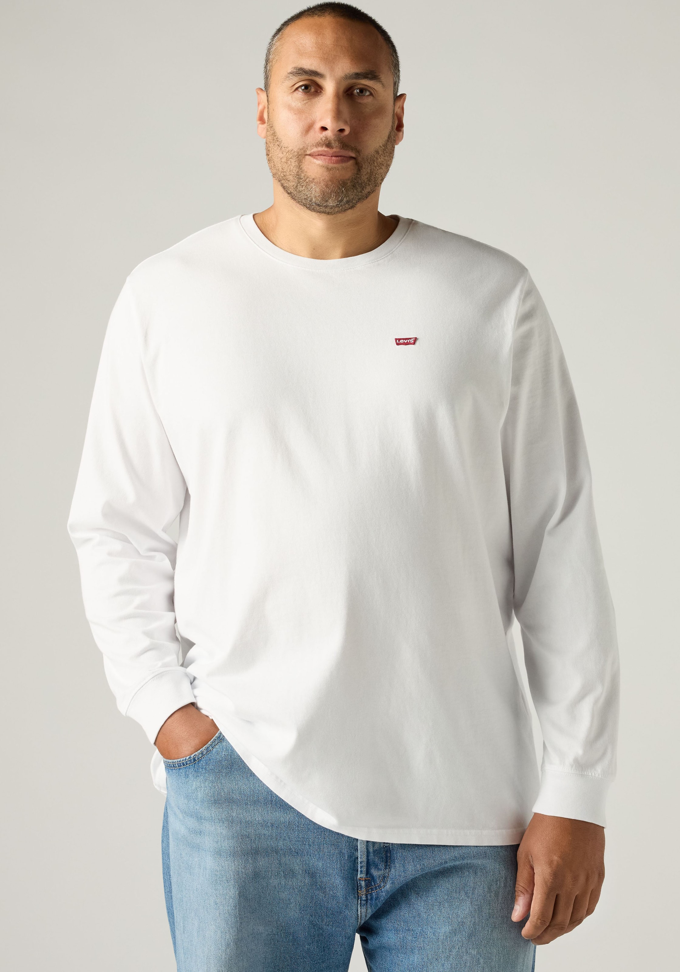Image of Levis Plus Langarmshirt "LSE BIG LS ORIGINAL HM TEE"