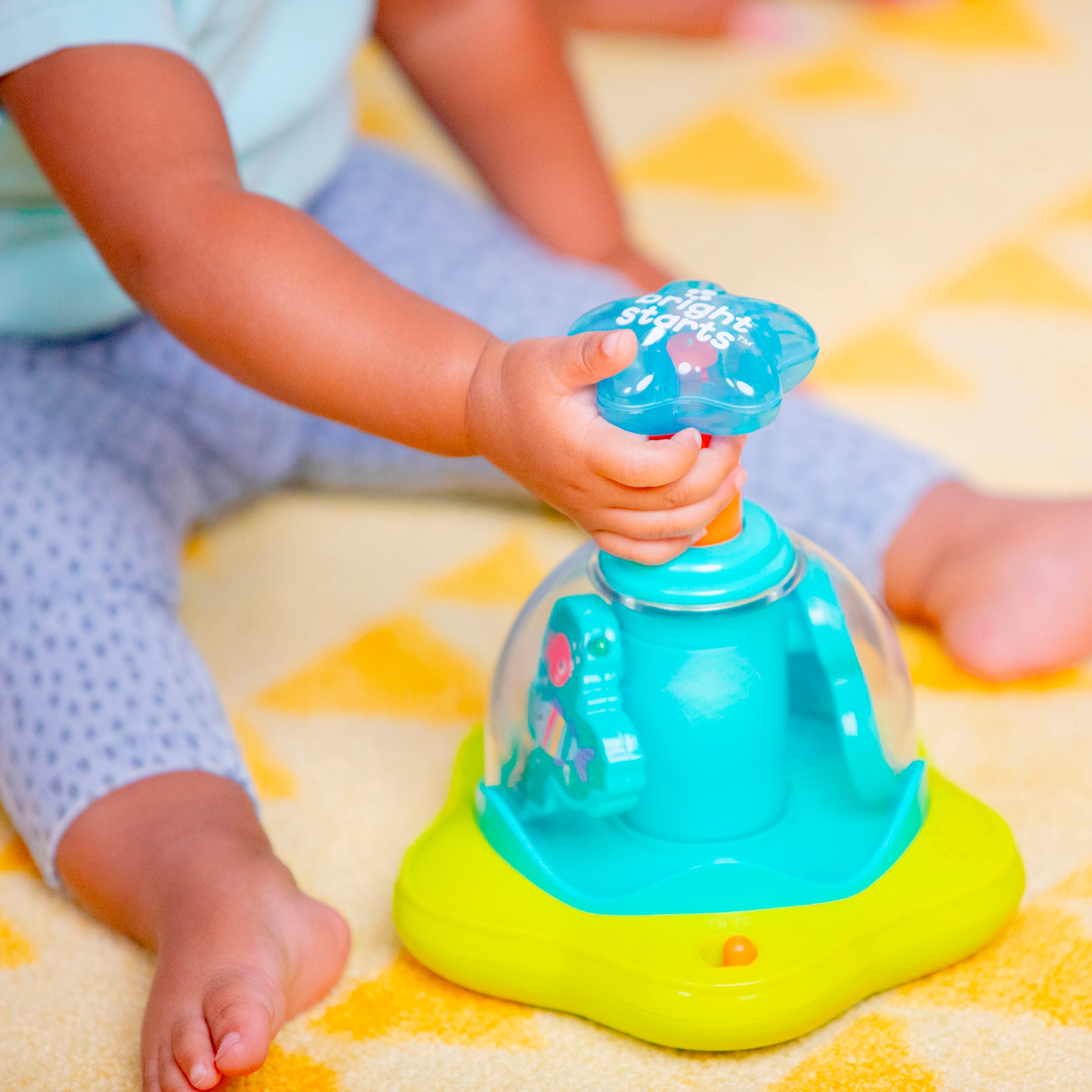 Bright Starts Gyroscope »Press & Glow Spinner™« mit Licht und Sound