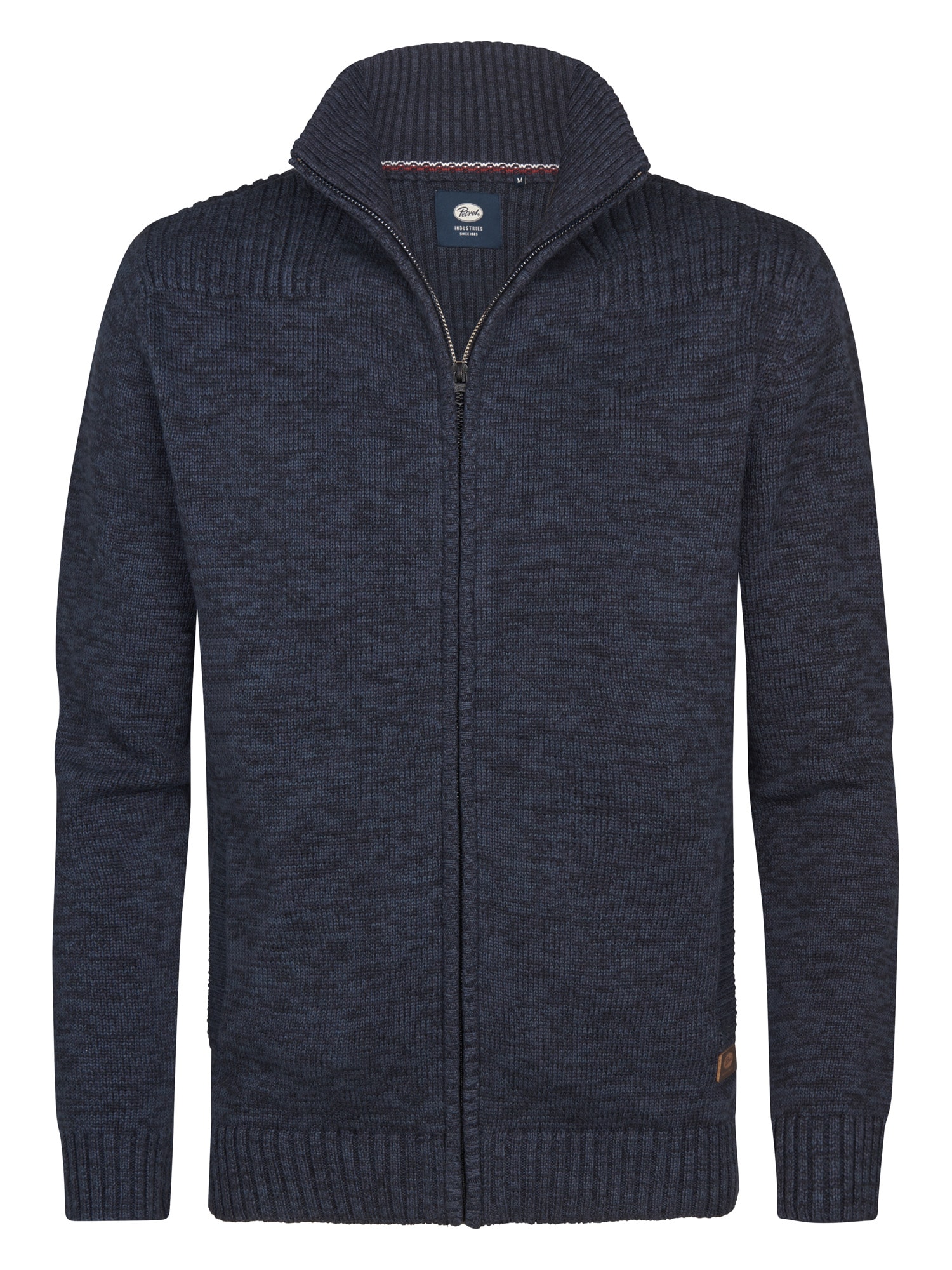 Petrol Industries Strickjacke, mit Stehkragen