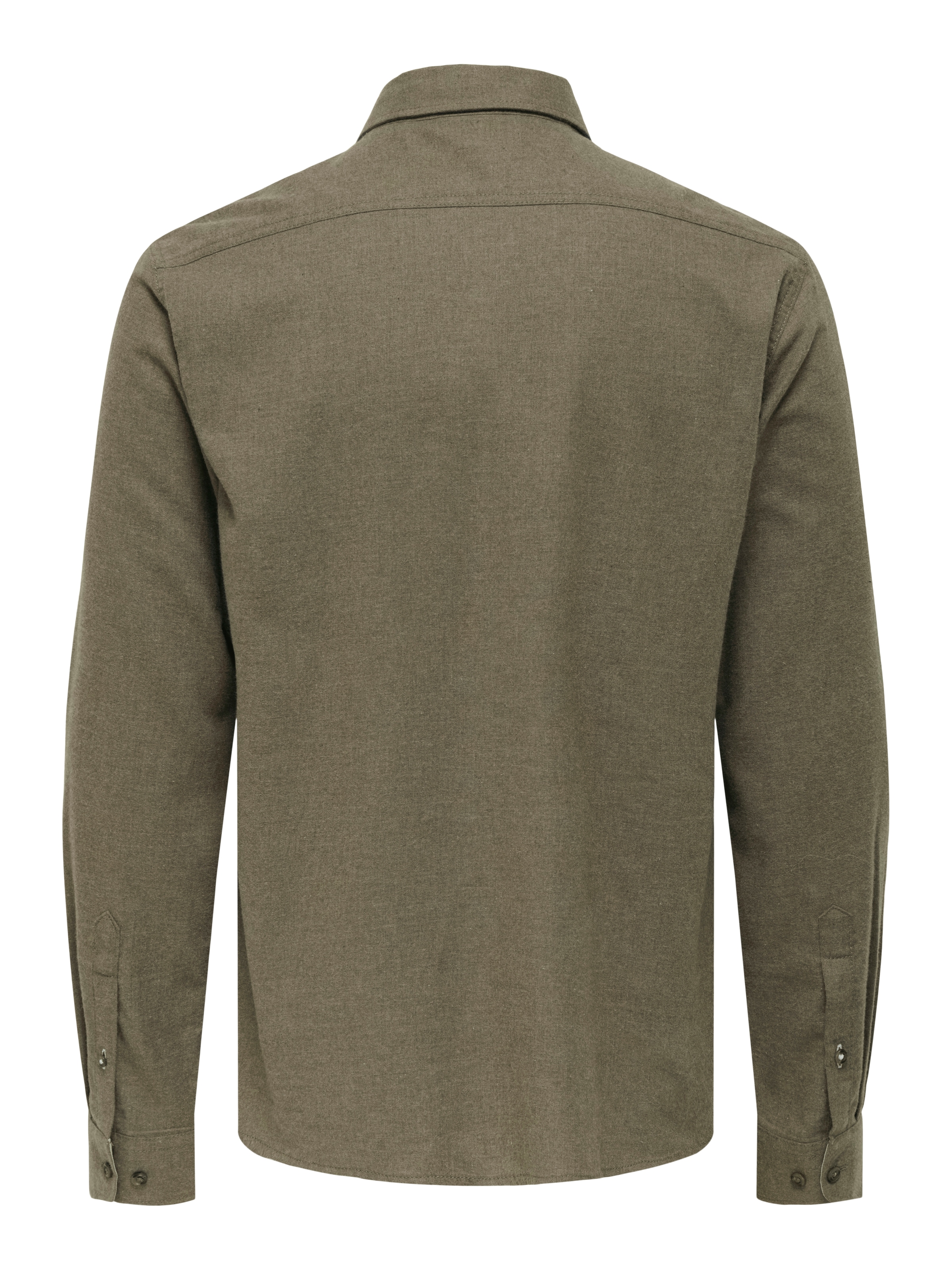 ONLY & SONS Langarmhemd »ONSROAD LIFE REG MELANGE LS SHIRT NOOS«