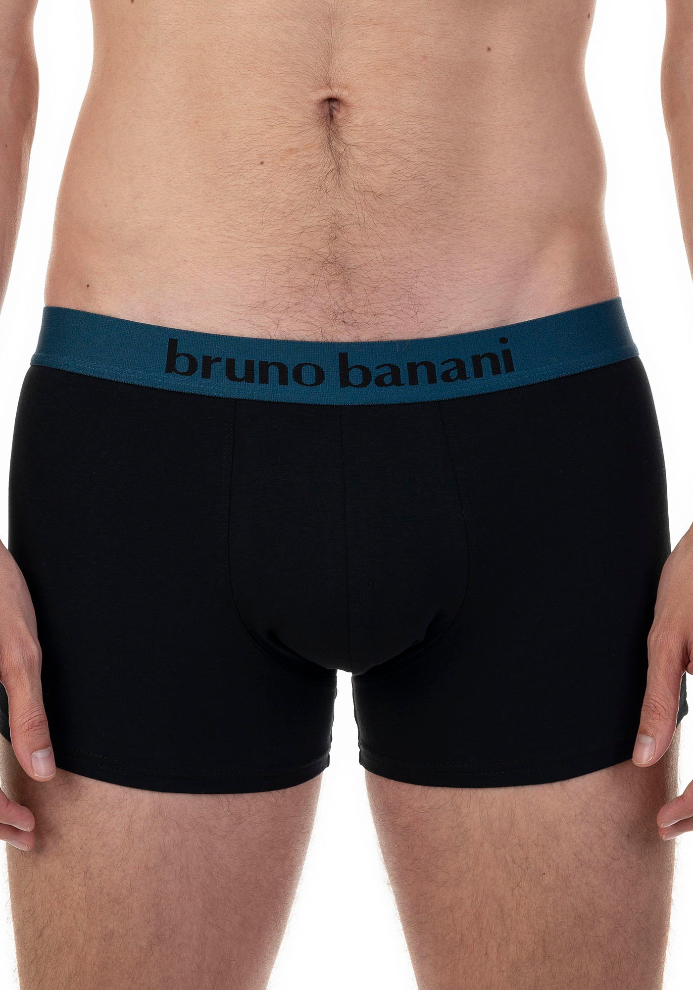Bruno Banani Boxer, (2er Pack), mit kontrastreichem Logobund