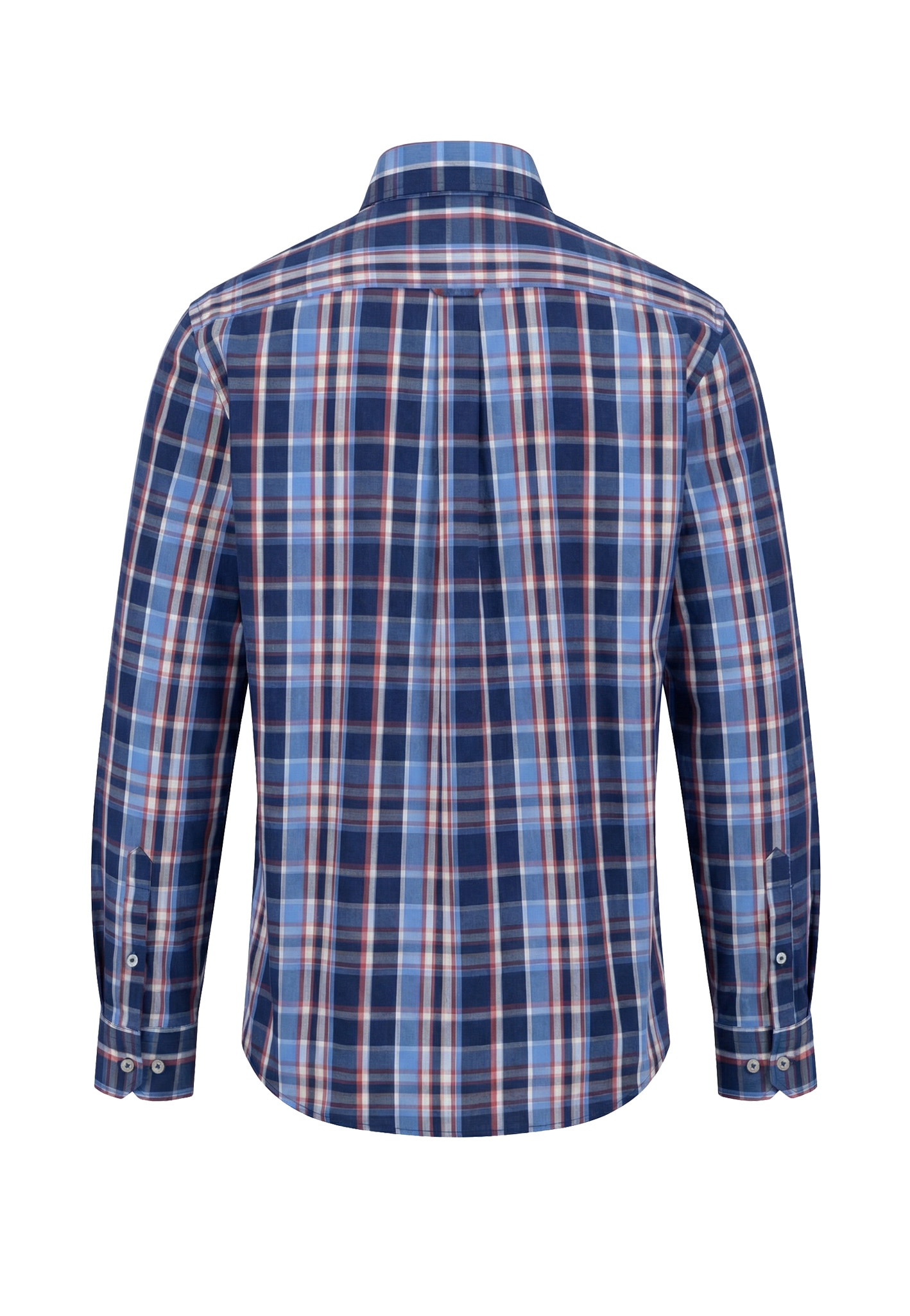 FYNCH-HATTON Chemise à manches longues kariert, mit Button-Down-Kragen