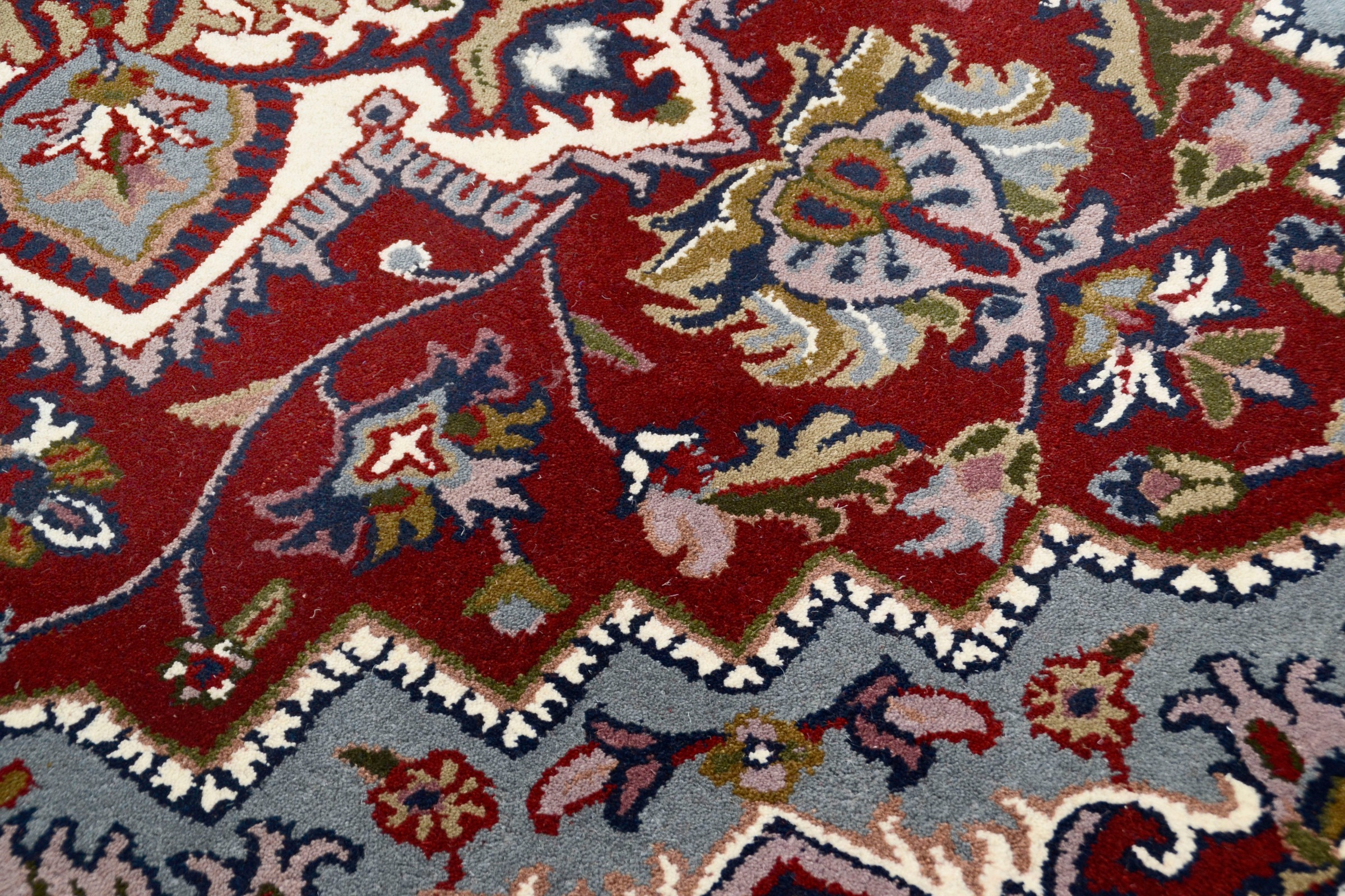 THEKO Wollteppich »Royal Heriz«, rechteckig, 14 mm Höhe, reine Wolle, Orient-Optik, ideal im Wohnzimmer & Schlafzimmer