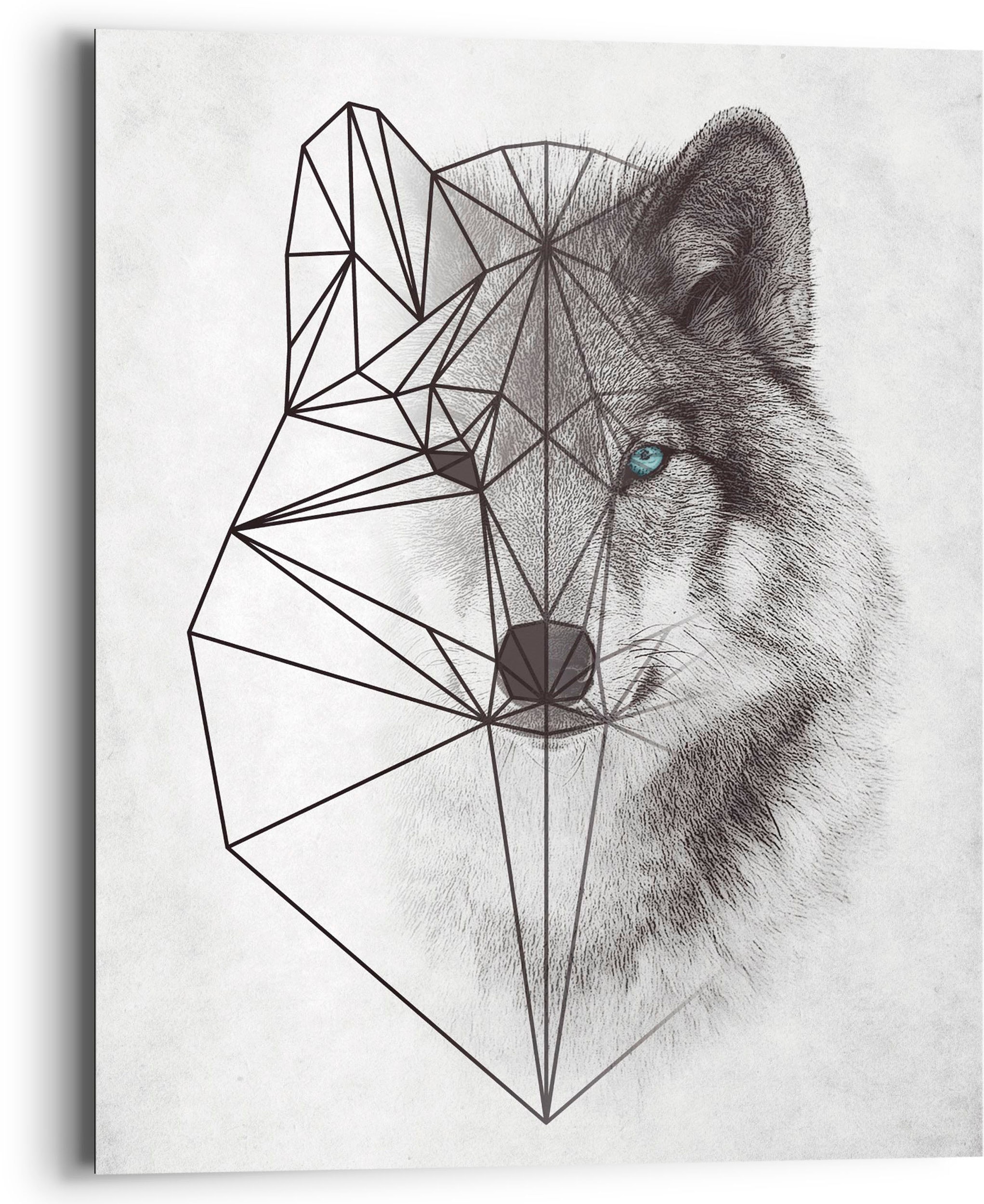 Reinders! Holzbild »Polygonic Wolf«, (1 St.) kaufen jetzt