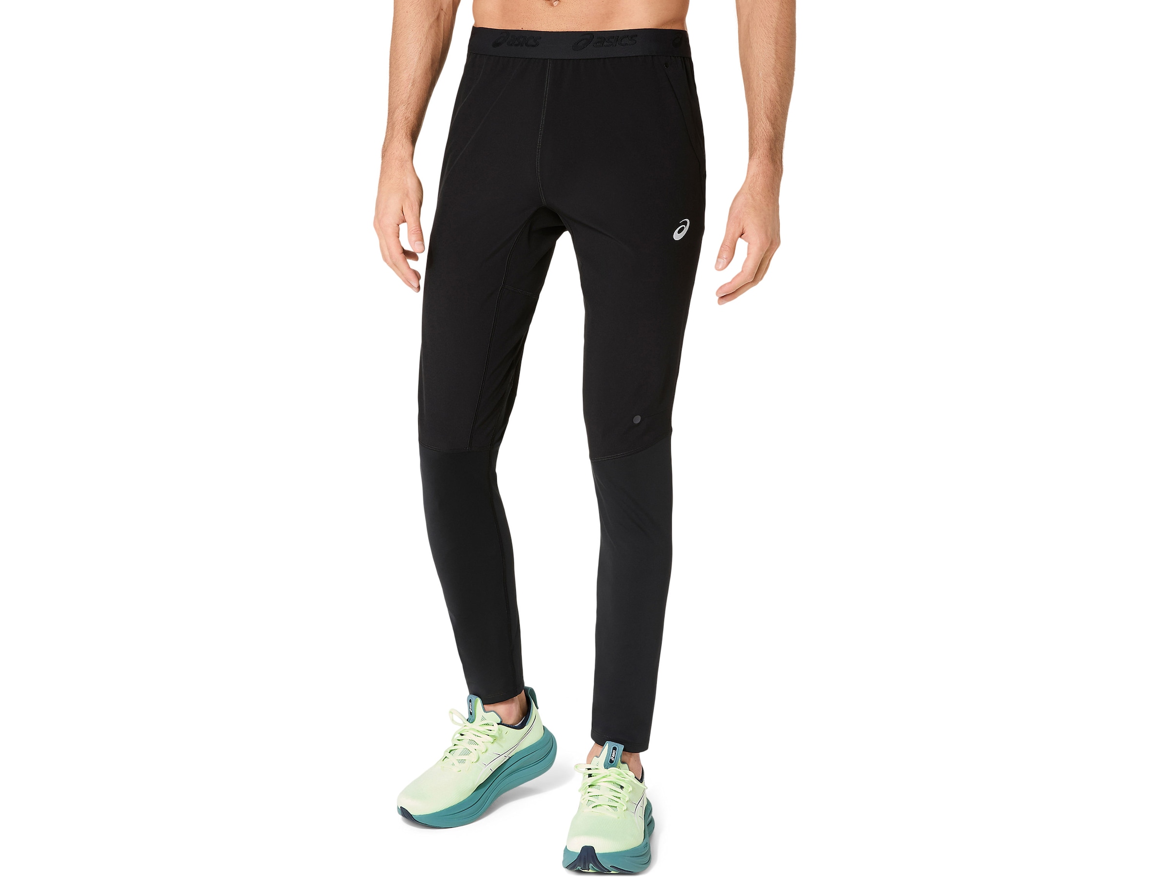 Image of Asics Laufhose "ROAD PANT" Reflektierend, Praktische Taschen, Bewegungsfreundlich