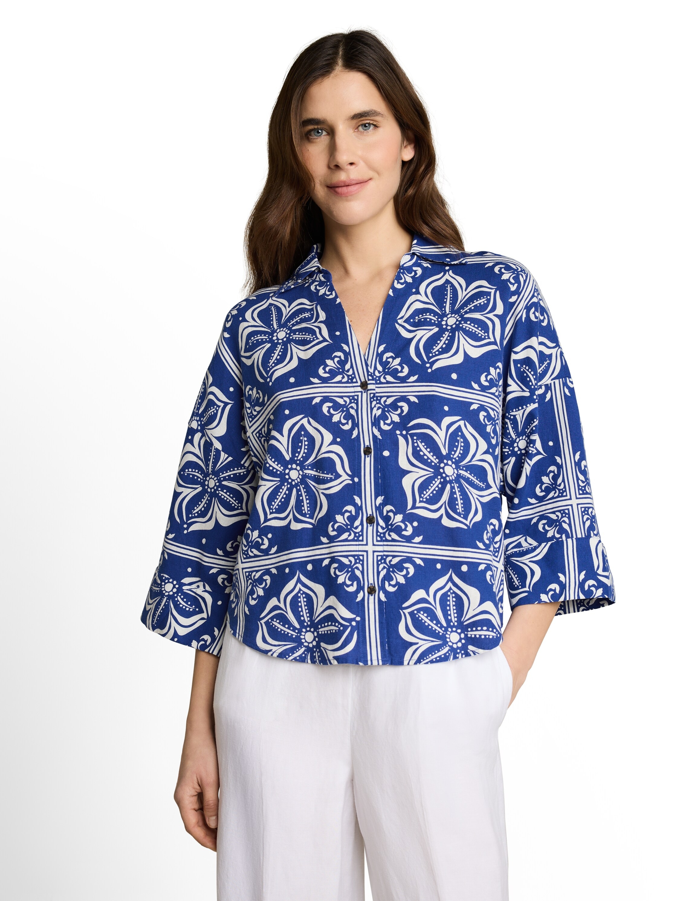 Image of TOM TAILOR Hemdbluse mit All-Over Print