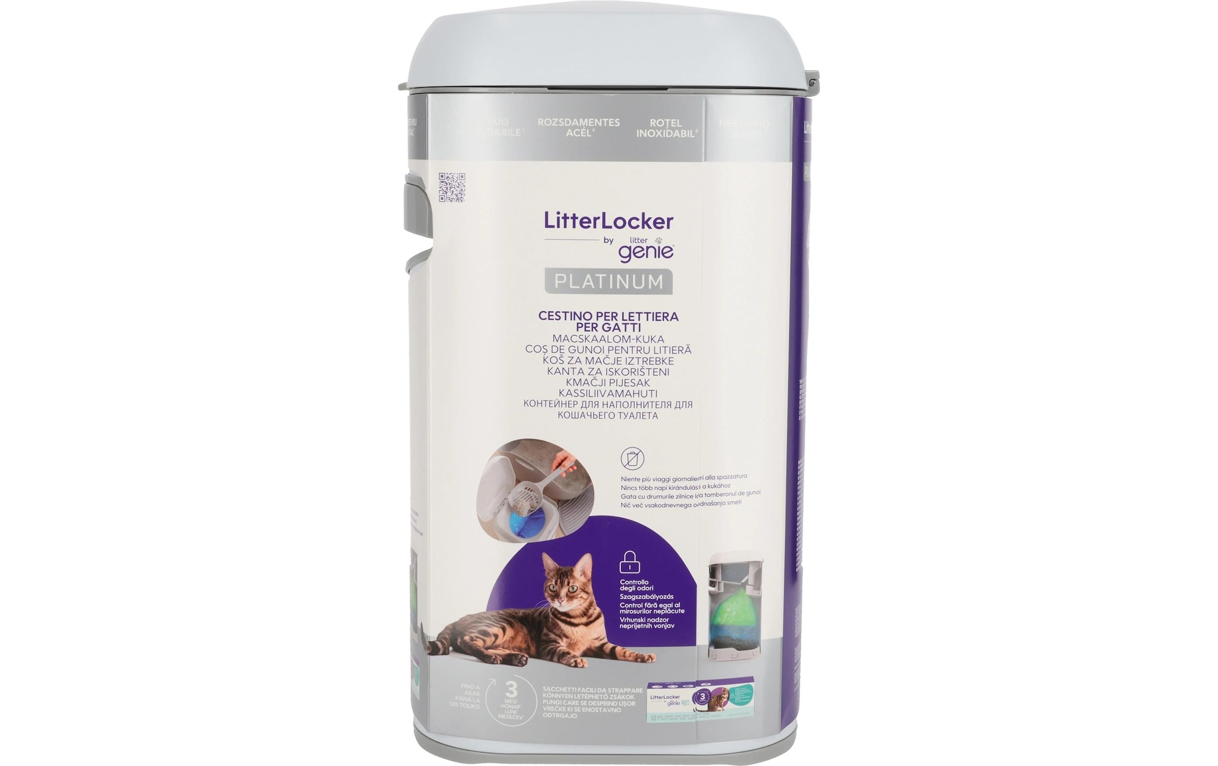 LitterLocker Poubelle »Platinum«