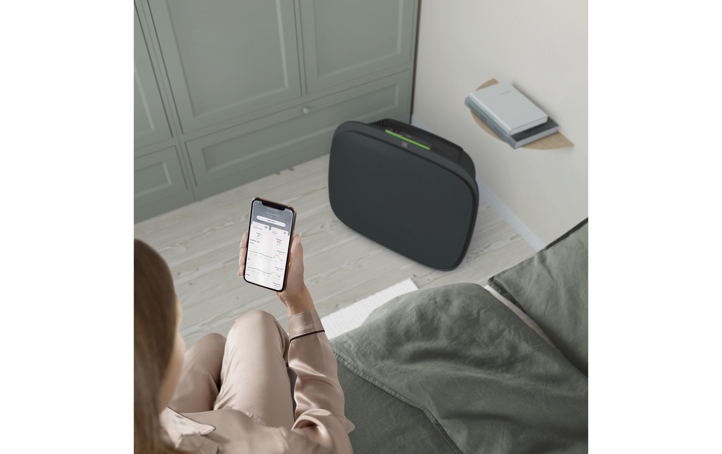 Electrolux Luftreiniger »Electrolux Well A5 WA5«, für 66 m² Räume
