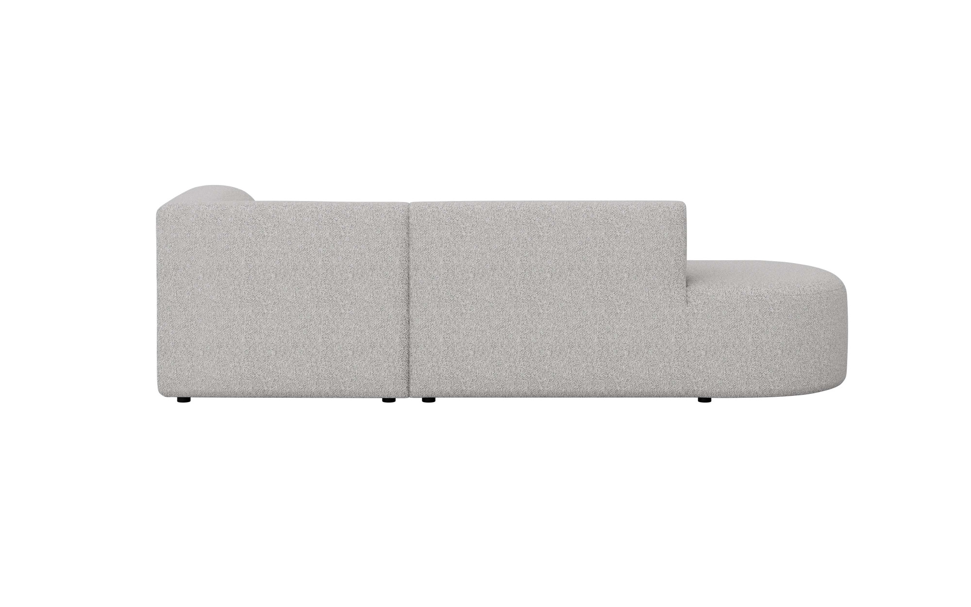 andas Ecksofa »Ecksofa Tvinne mit Ottomane links oder rechts bestellbar«, L-Form, mit Wellenunterfederung, BxTxH 260x170x73 cm