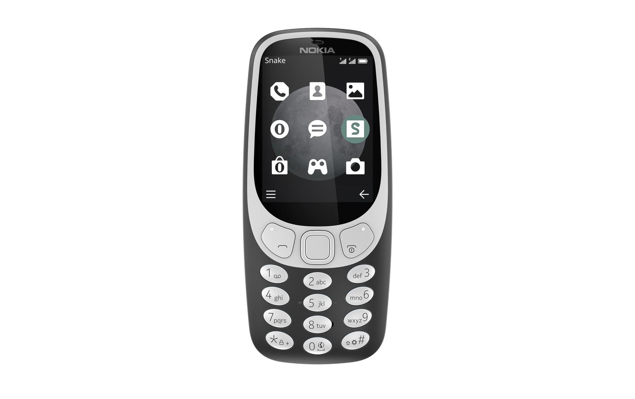 Image of Nokia Handy »3310 3G Dual SIM Charcoal«, (6,1 cm/2,4 Zoll,) bei Ackermann Versand Schweiz
