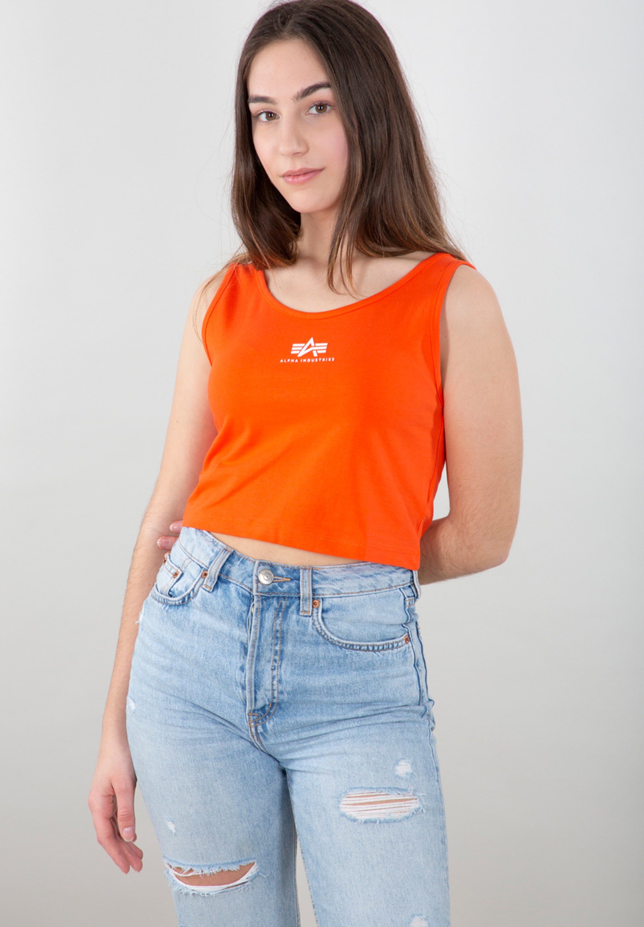 Alpha Industries Muskelshirt »Basic Crop-Tank SL Women Tank«