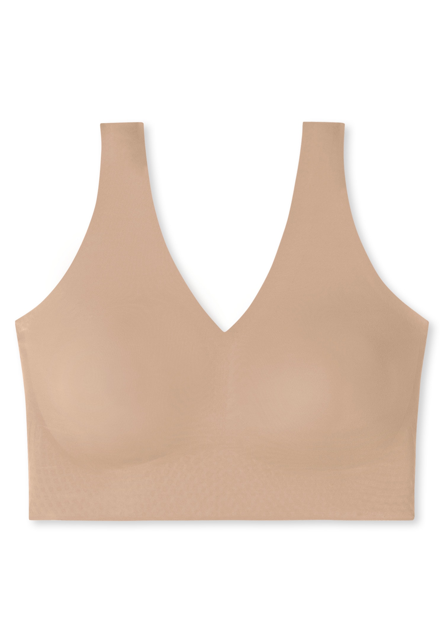 Schiesser Bustier »Invisible Soft« Microfibre, finitions laser cut, encolure en V