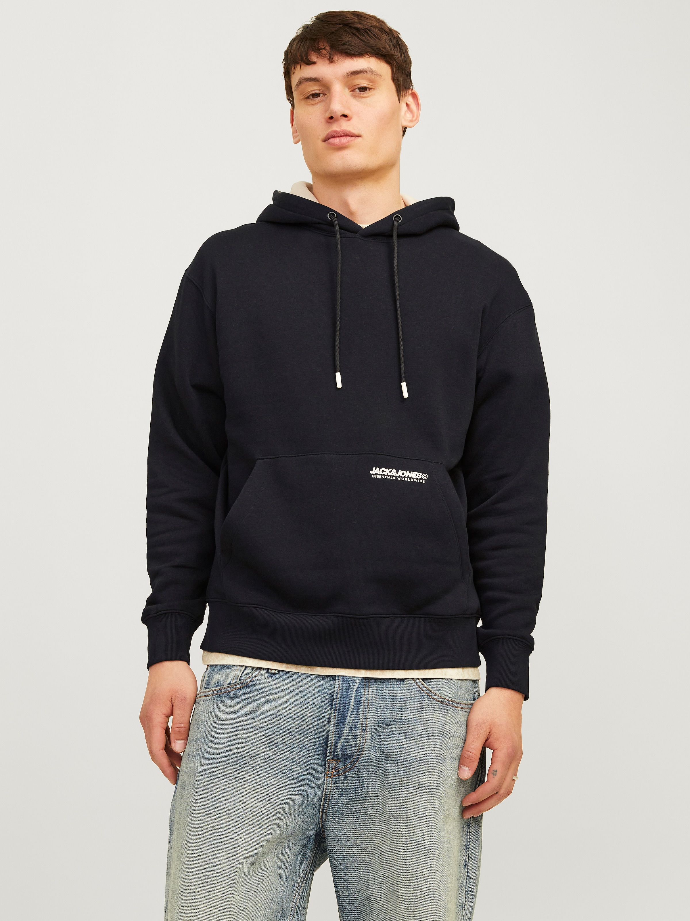 Image of Jack & Jones Kapuzensweatshirt "JJELEGACY SWEAT HOOD NOOS"