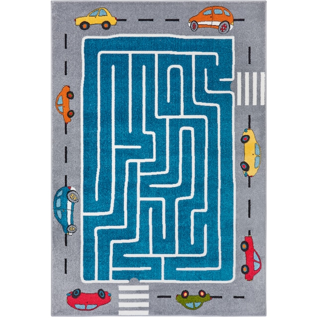 HANSE Home Teppich »Labyrinth Race«, rechteckig, Farbenfrohes